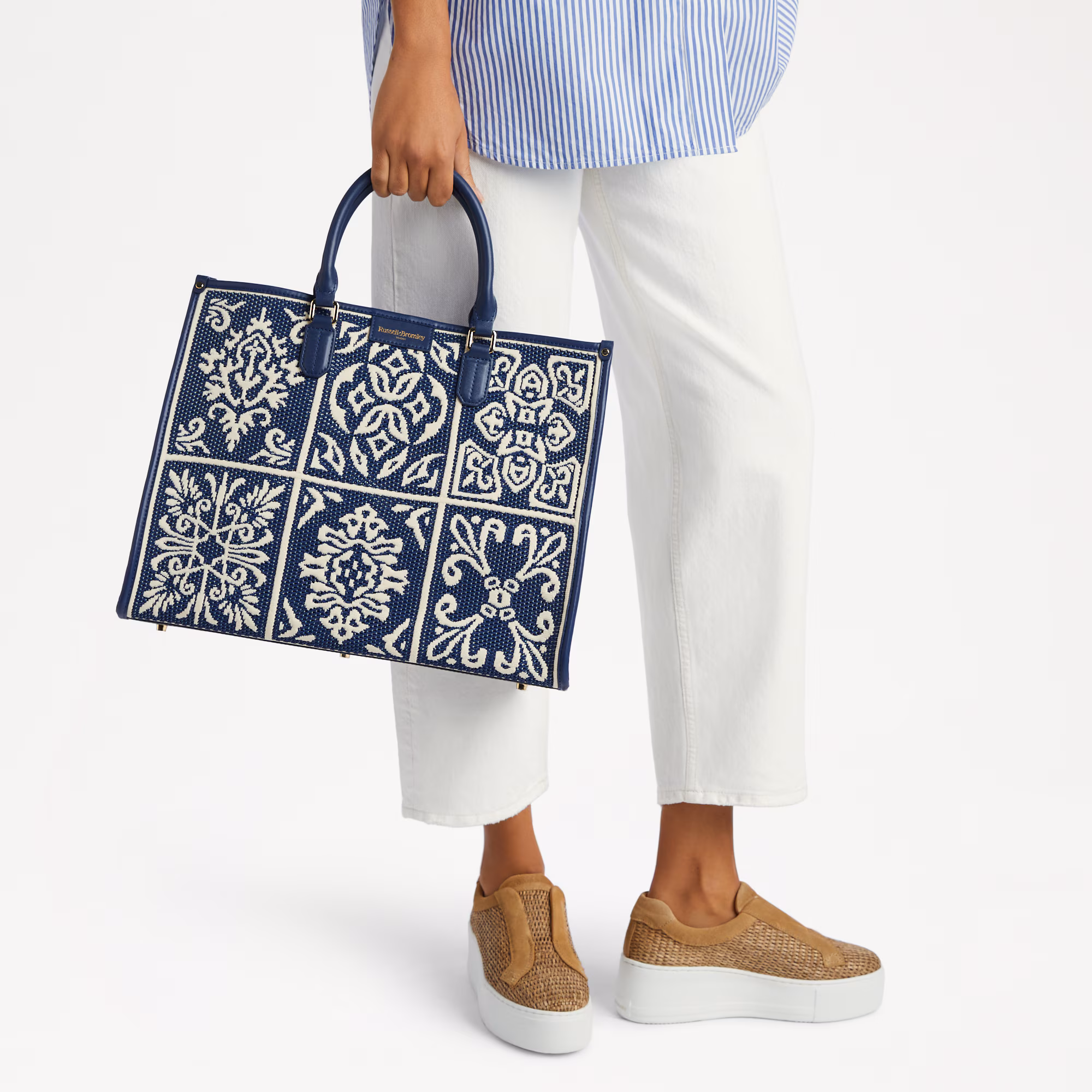 Gemini<br>Woven Shopper Tote