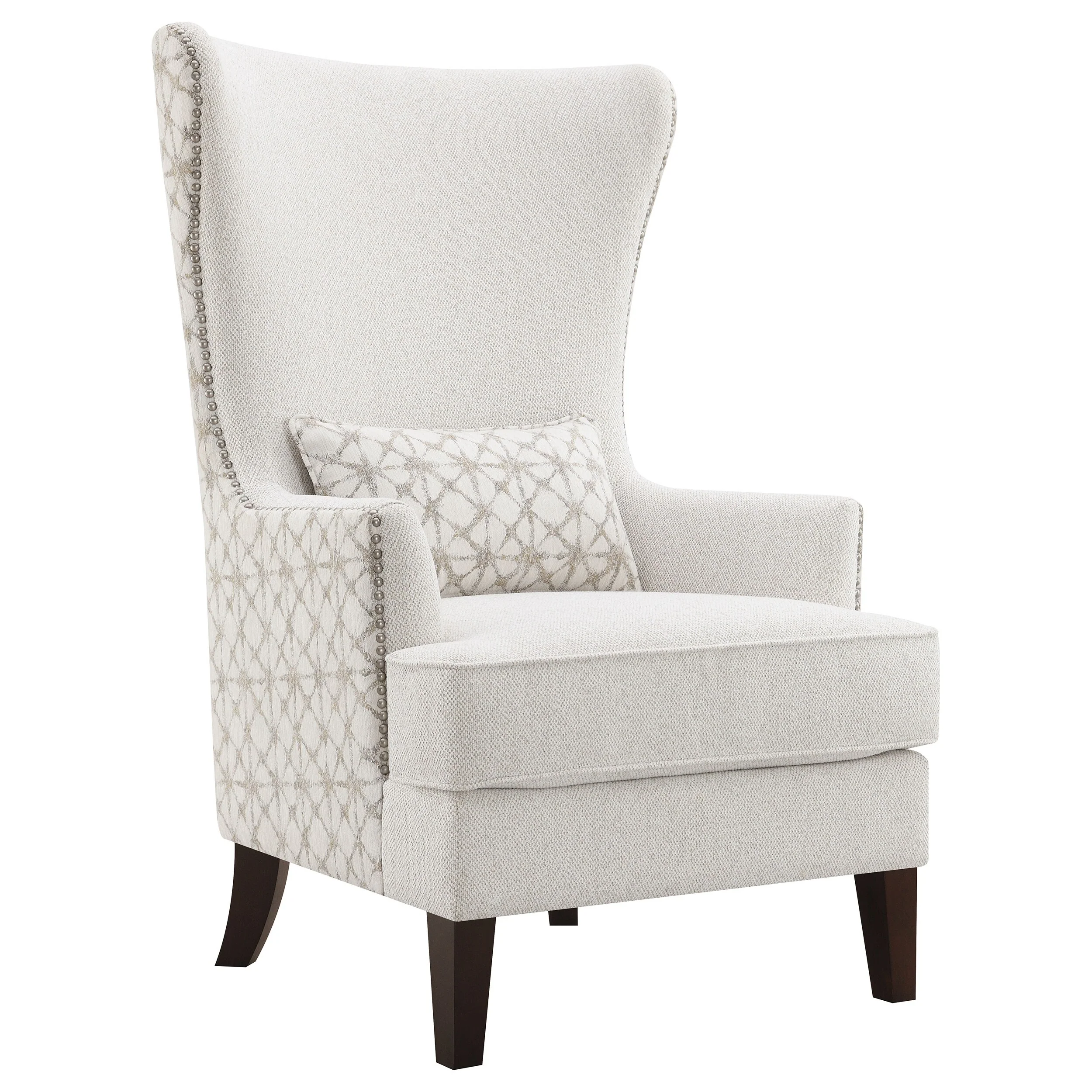 Pippin Upholstered High Wingback Accent Chair