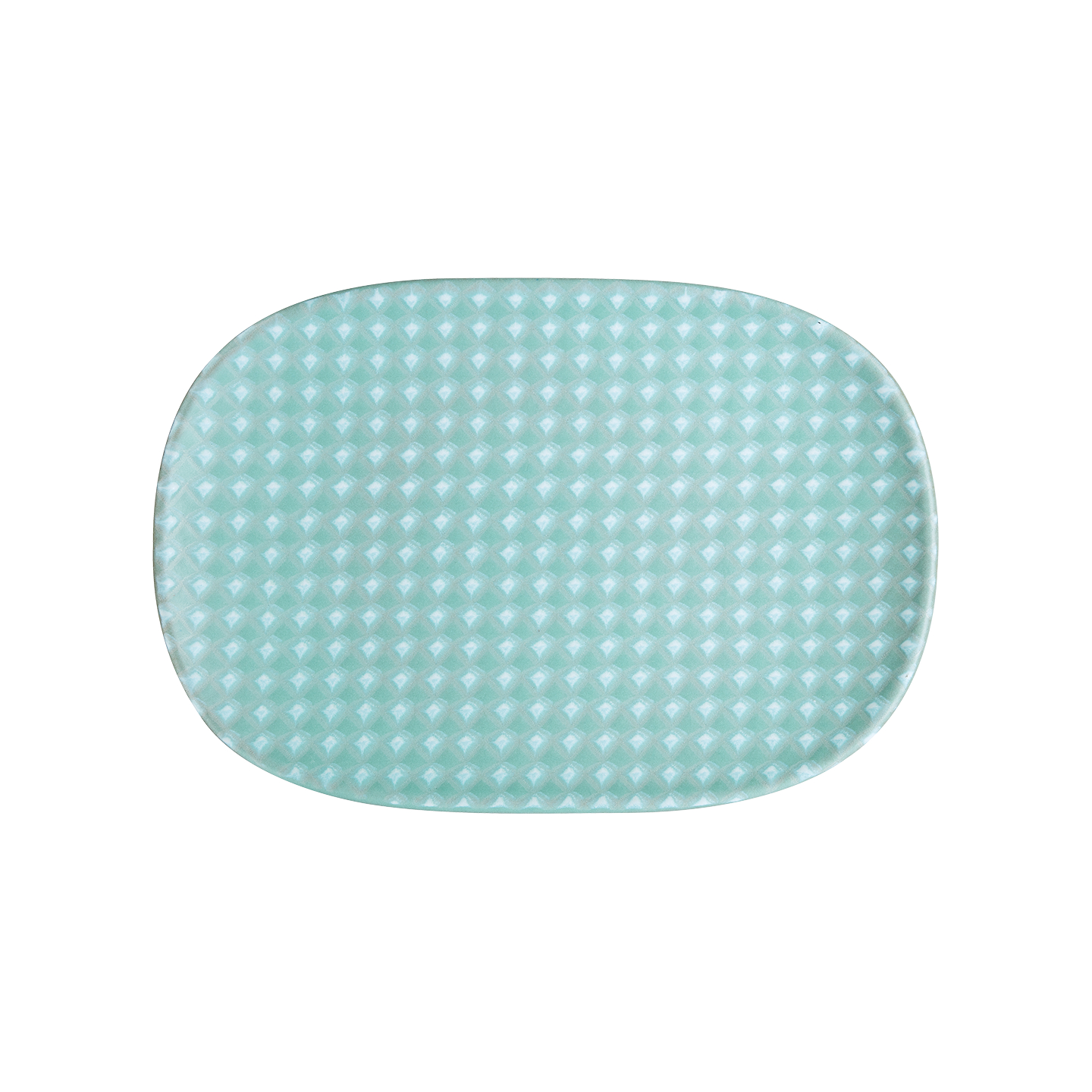 Impression Mint Accent Medium Oblong Platter