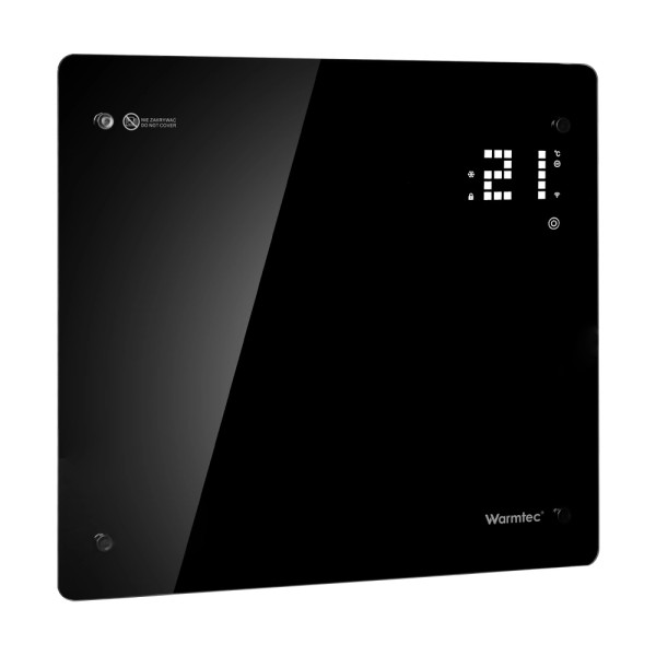 Grzejnik elektryczny konwektorowy Wi-Fi 1000W czarny Warmtec EGW-10C