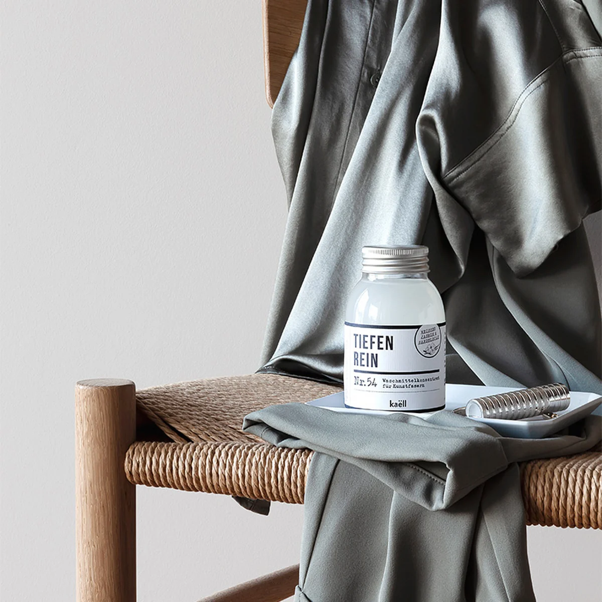 Kaëll - Tiefenrein, natürliches Waschmittelkonzentrat für synthetische Fasern, 250 ml