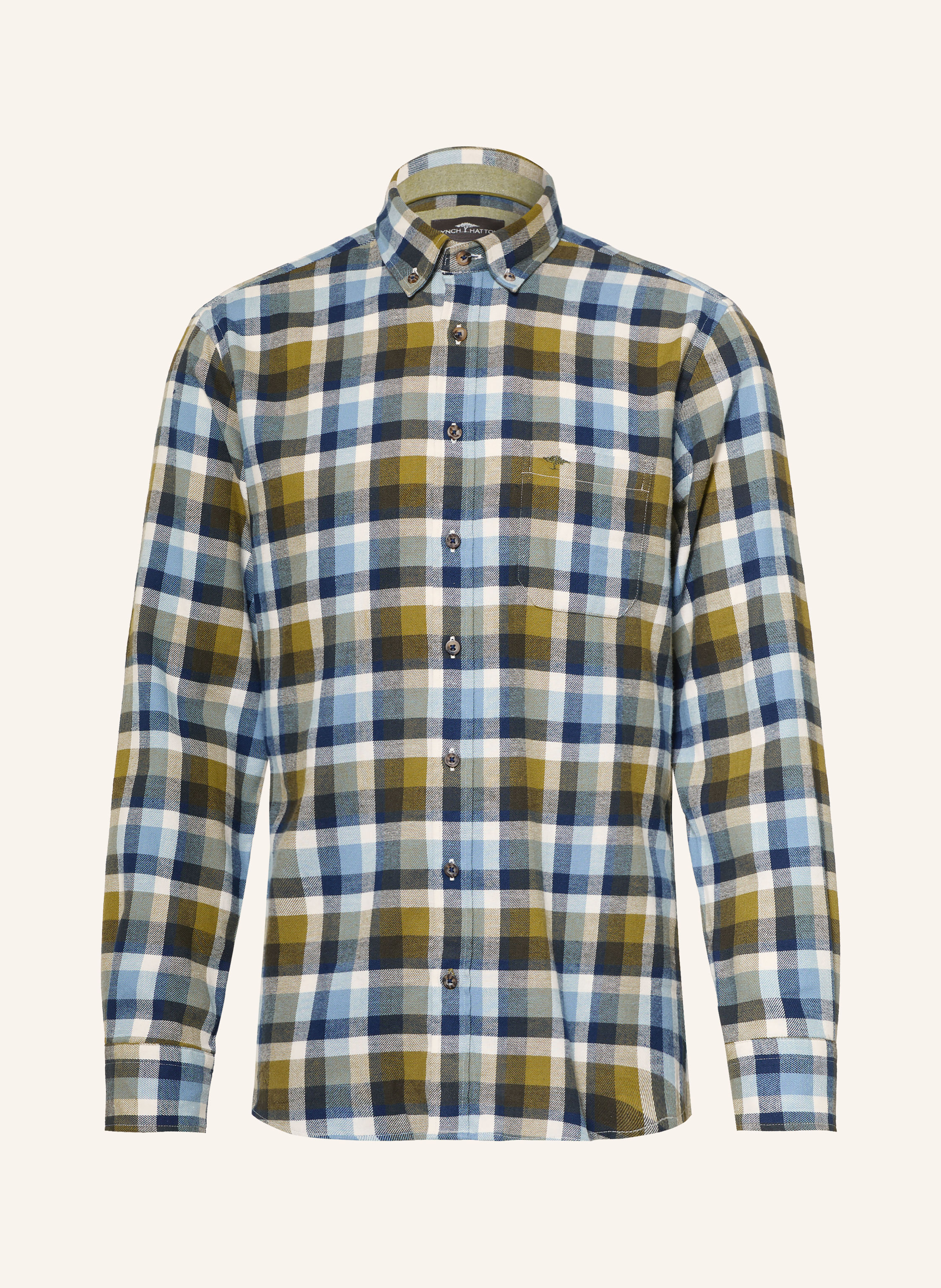 FYNCH-HATTON Flanellhemd Regular Fit