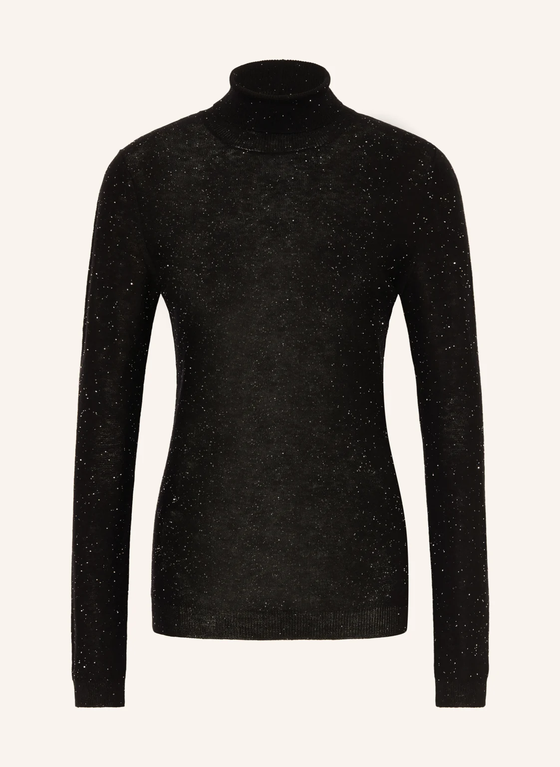 FABIANA FILIPPI Rollkragenpullover mit Pailletten