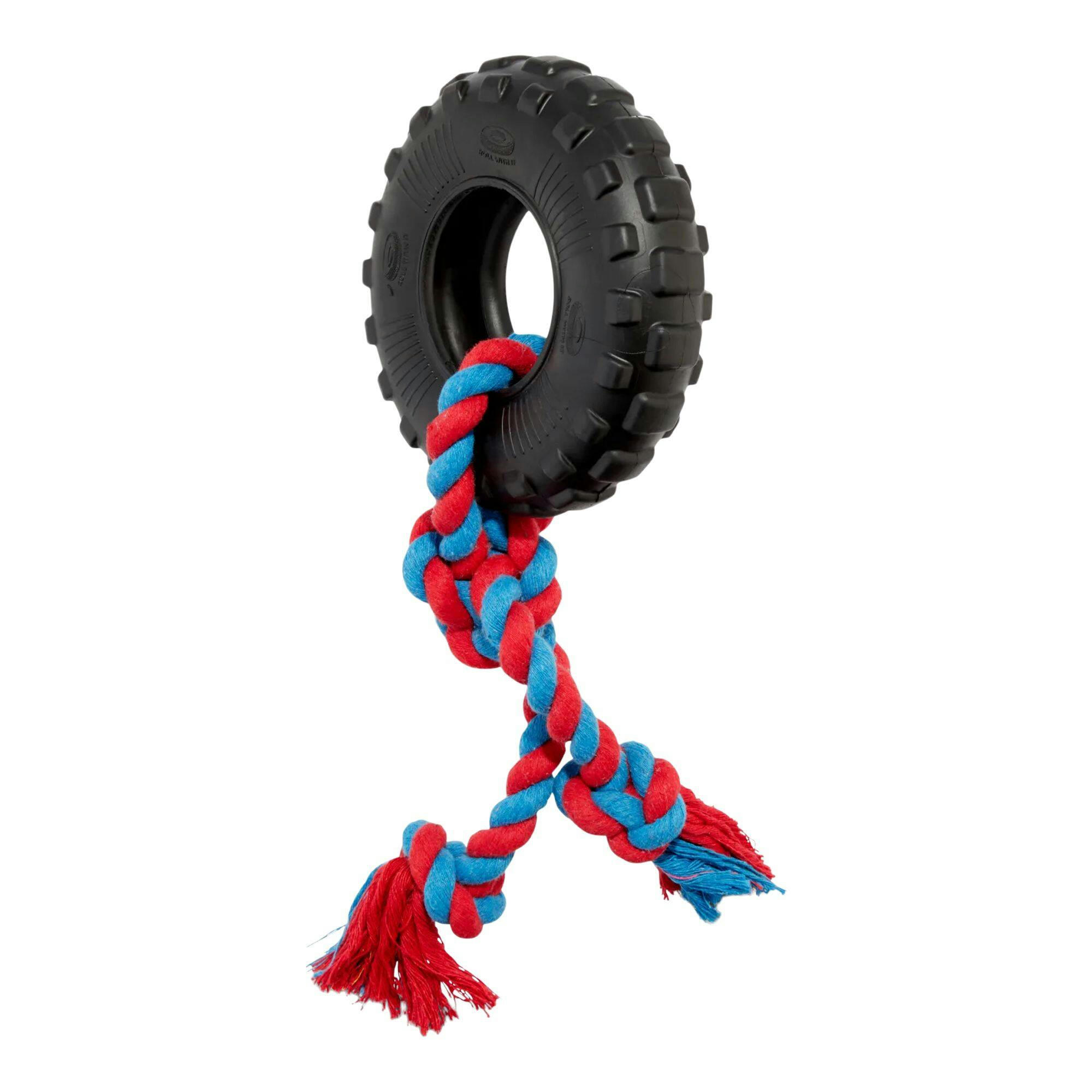Petco Toss & Tug Tire Rope Dog Toy, Small 6