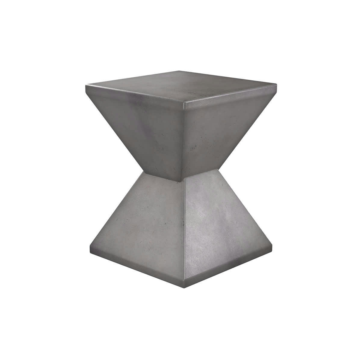 ELIJAH - Tabouret sablier en béton intérieur / extérieur