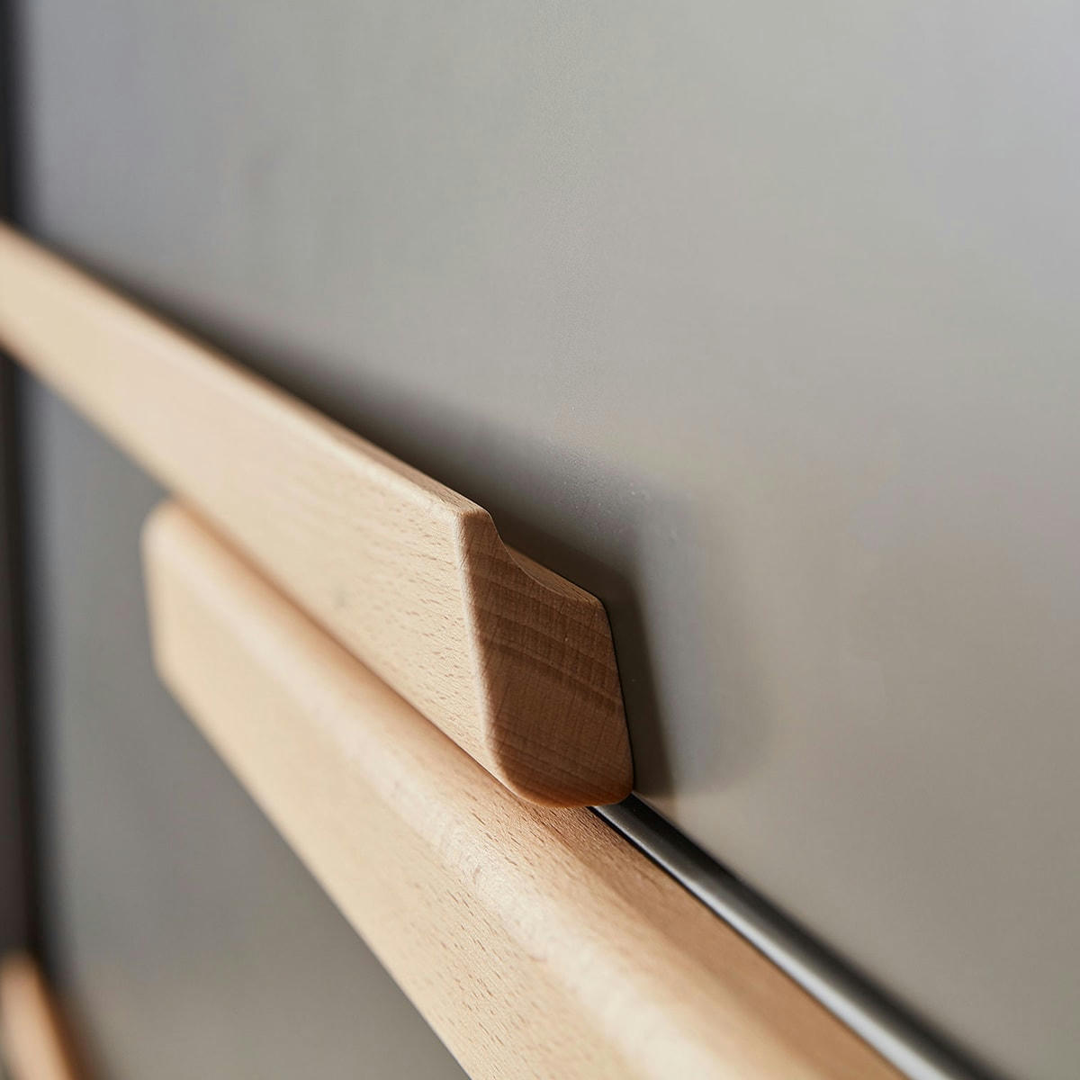 SNAP - Commode à langer gris naturel