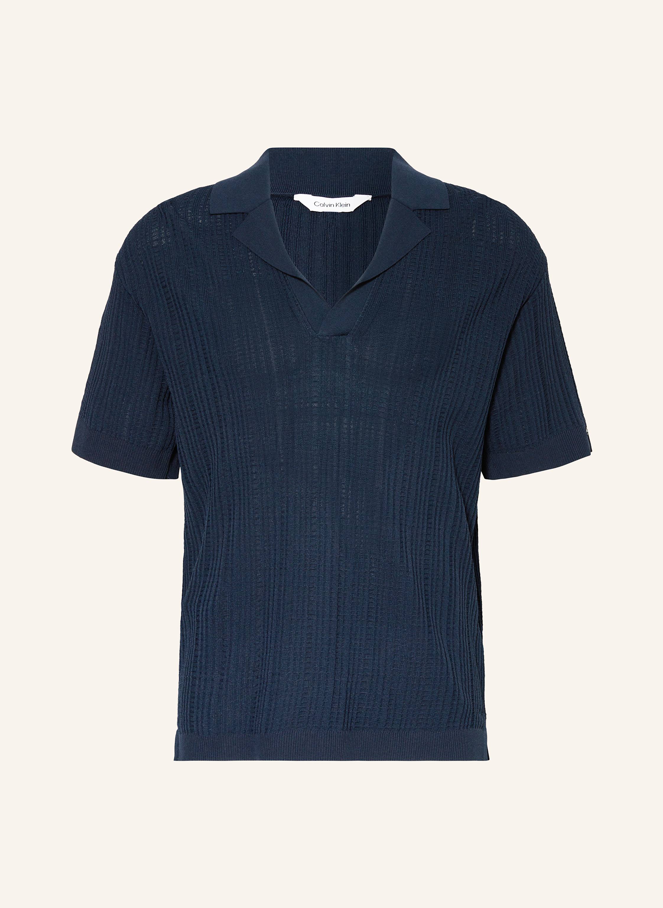 Calvin Klein Strick-Poloshirt