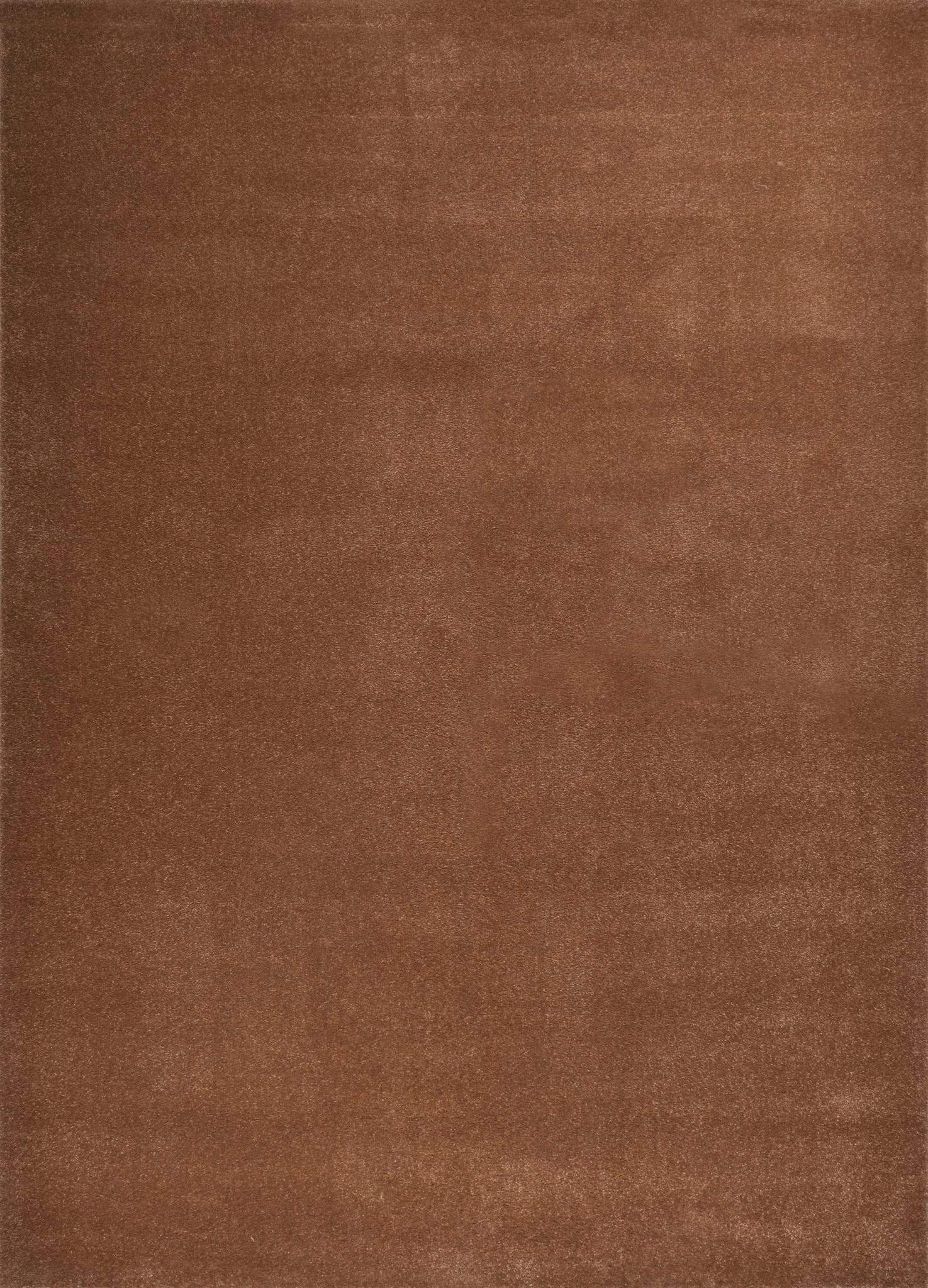 MEMPHIS - Tapis uni à poils ras - marron - 200x290 cm