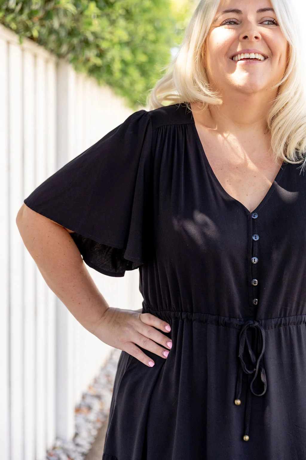 Bonnie Maxi Dress in Black