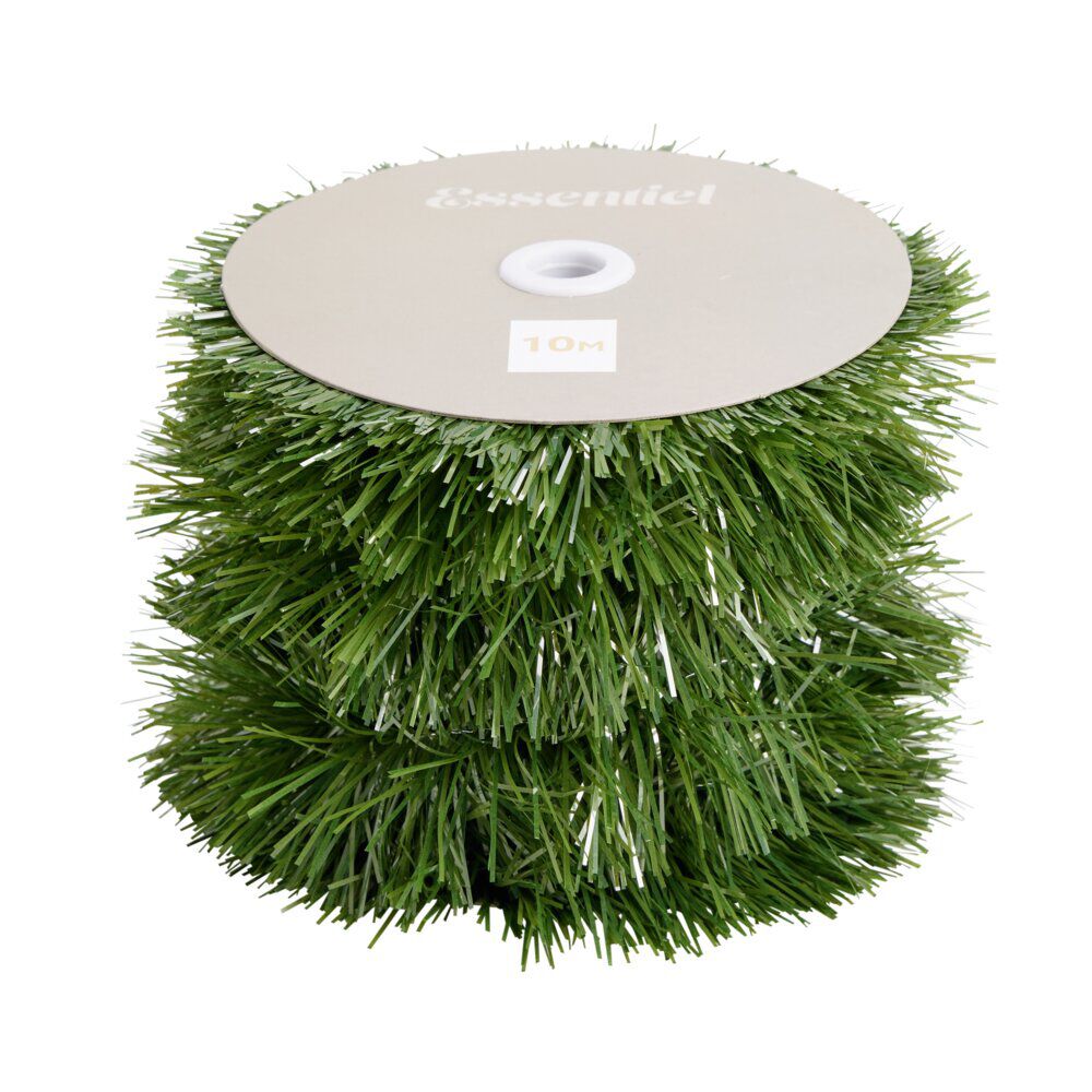 Guirlande de No&euml;l XXL herbe artificielle verte 10m