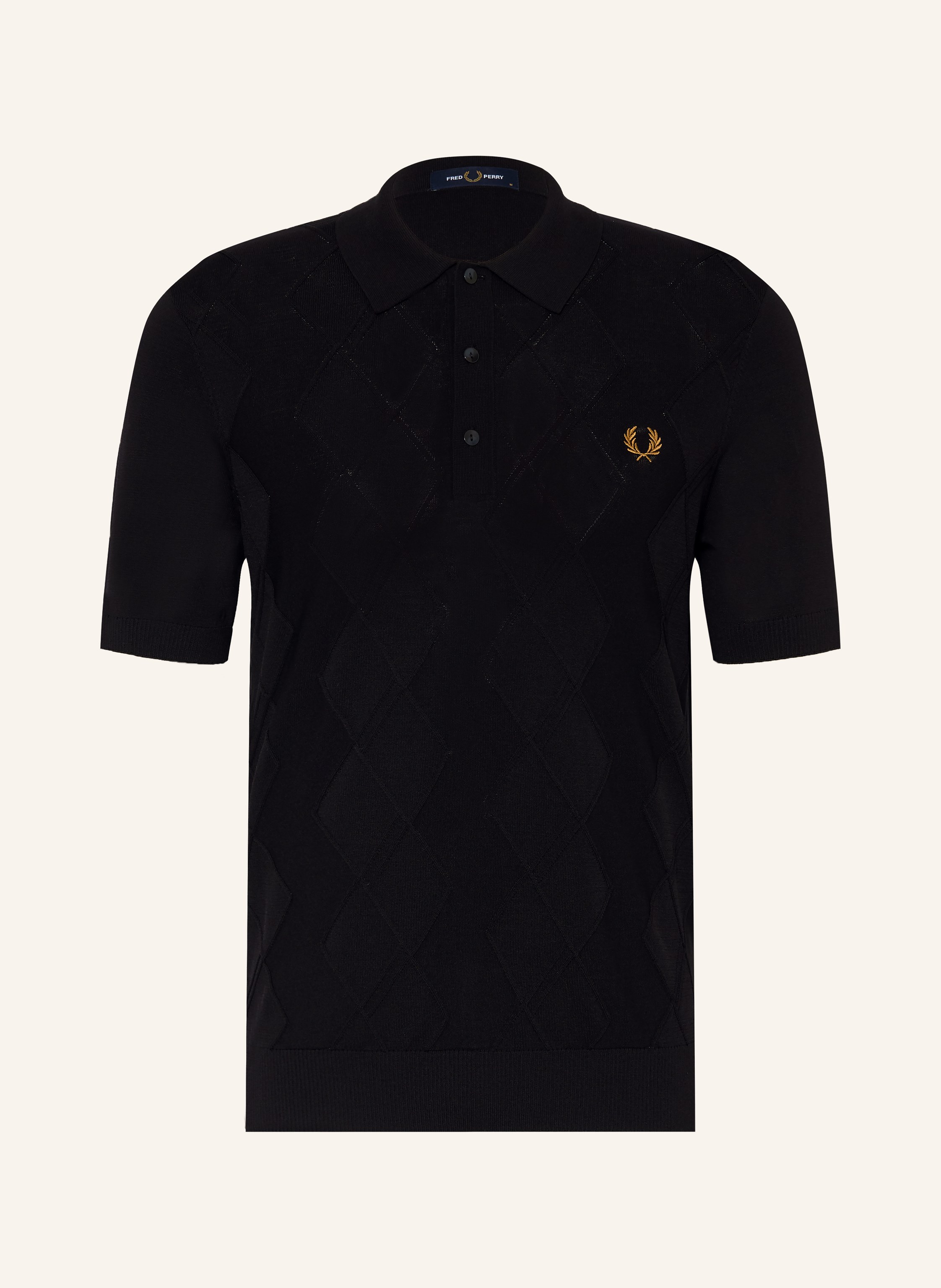 FRED PERRY Strick-Poloshirt