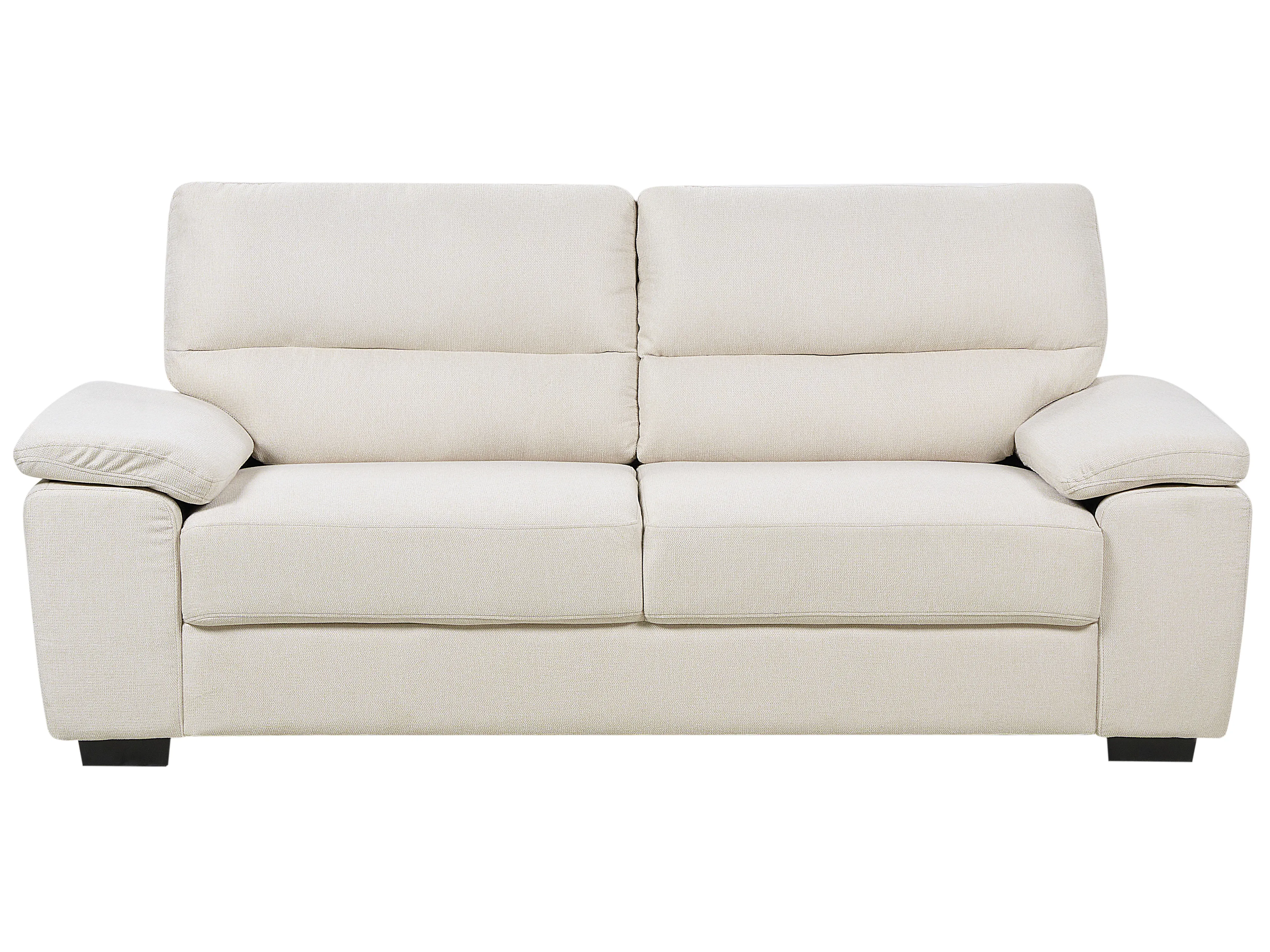 Sofa 3 Seater VOGAR Fabric Light Beige