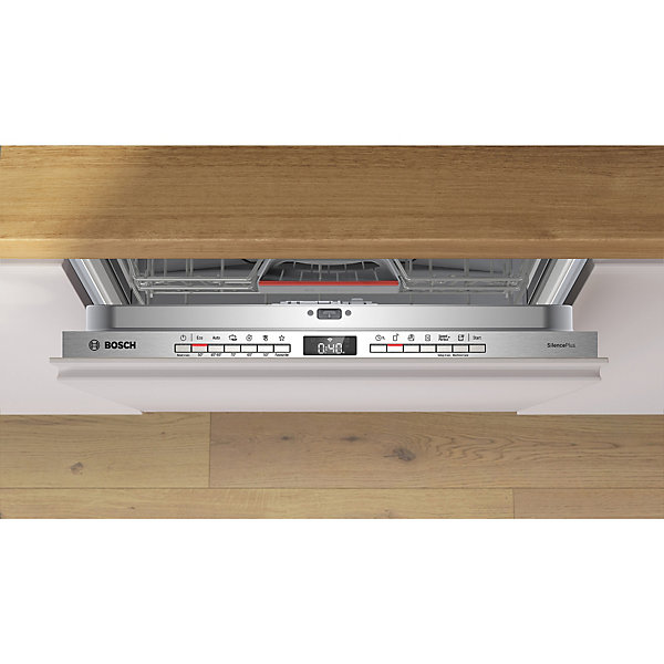 Lave-vaisselle encastrable 14 couverts Bosch SMH4EVX08E l.59,8 x H.81,5 x P.55 cm blanc