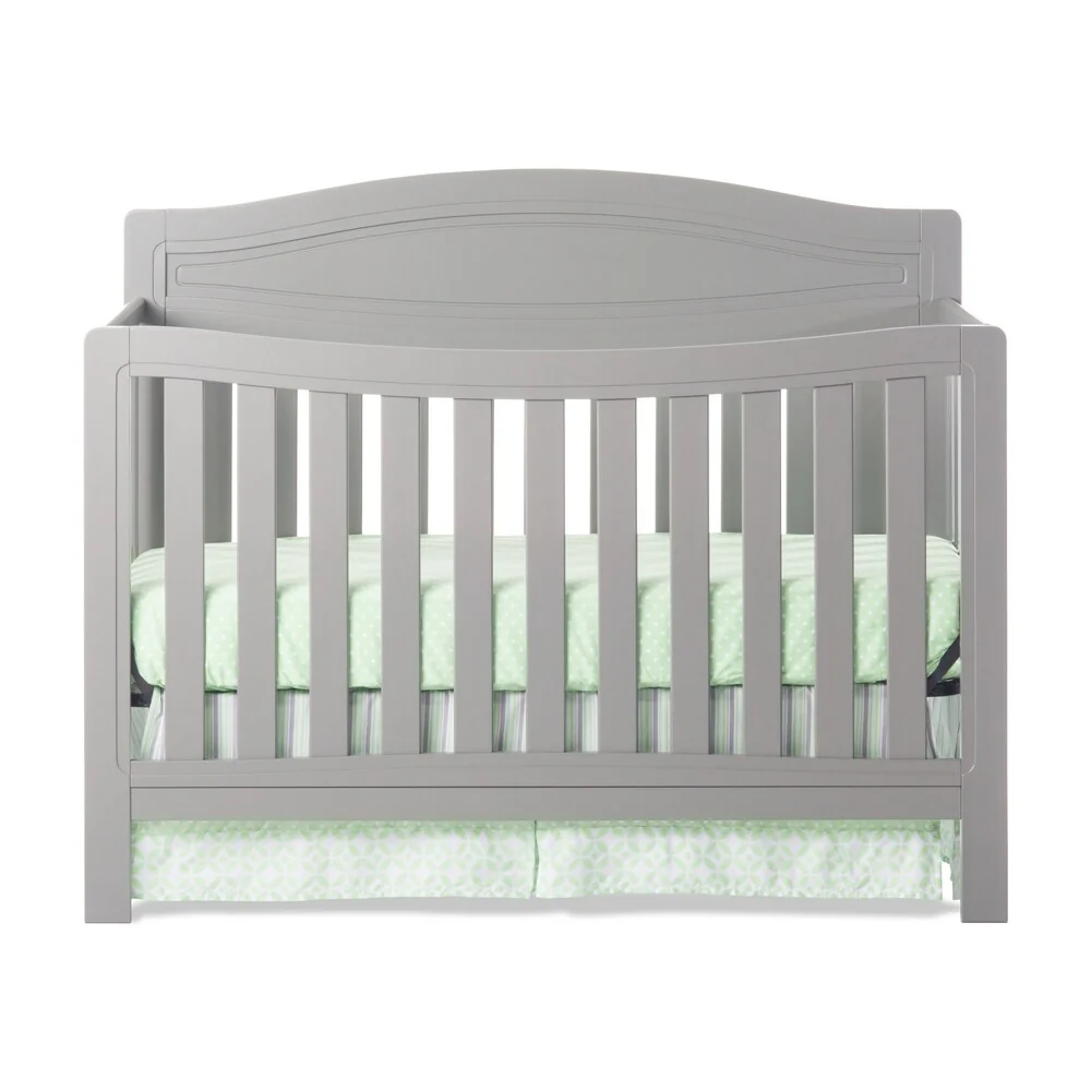 Dresden 4-in-1 Convertible Crib - Cool Gray