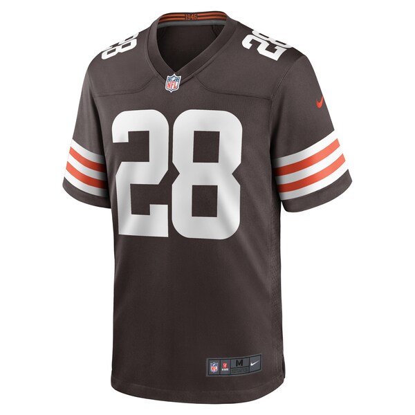 Mike Ford Cleveland Browns Nike Team Game Jersey -  Brown