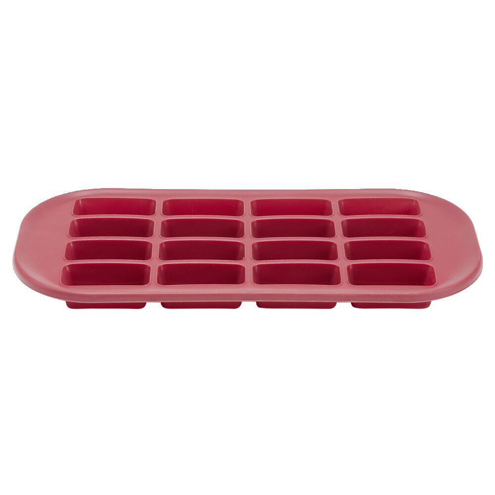 Moule 16 financiers silicone et armature acier 35,7x17,2xH2,8cm