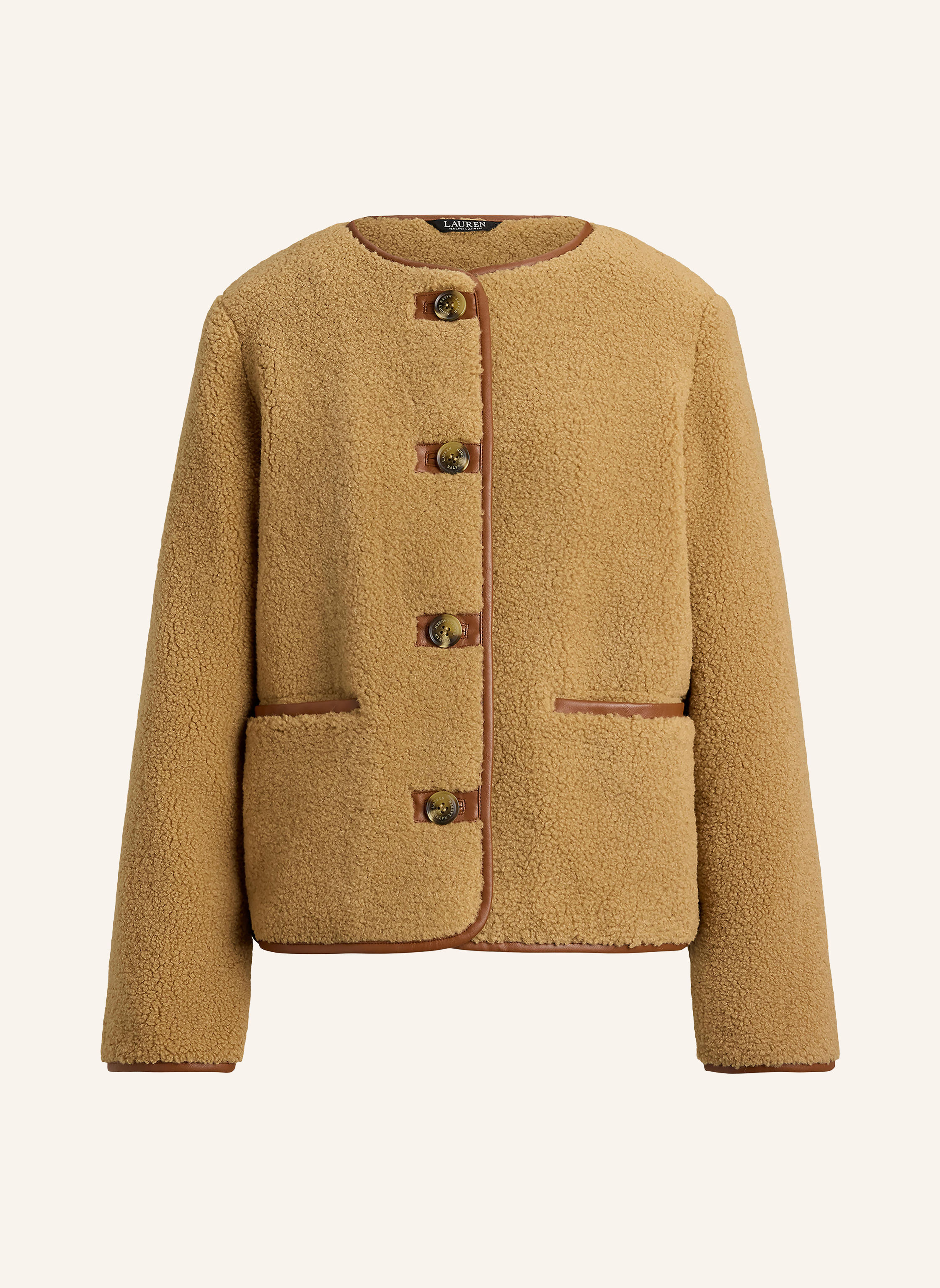 LAUREN RALPH LAUREN Teddyfell-Jacke
