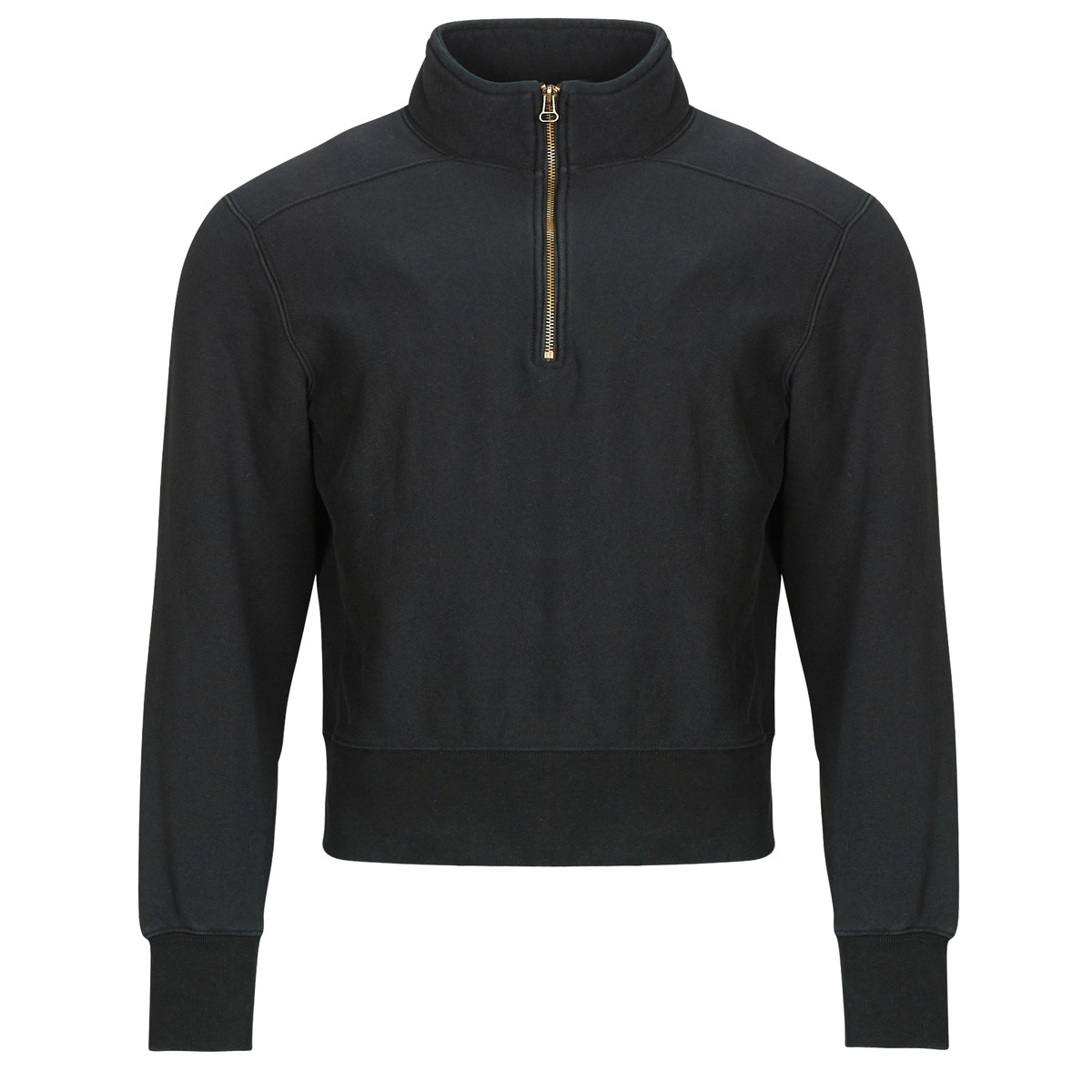 Champion - HALF ZIP SWEATSHIRT - Black
