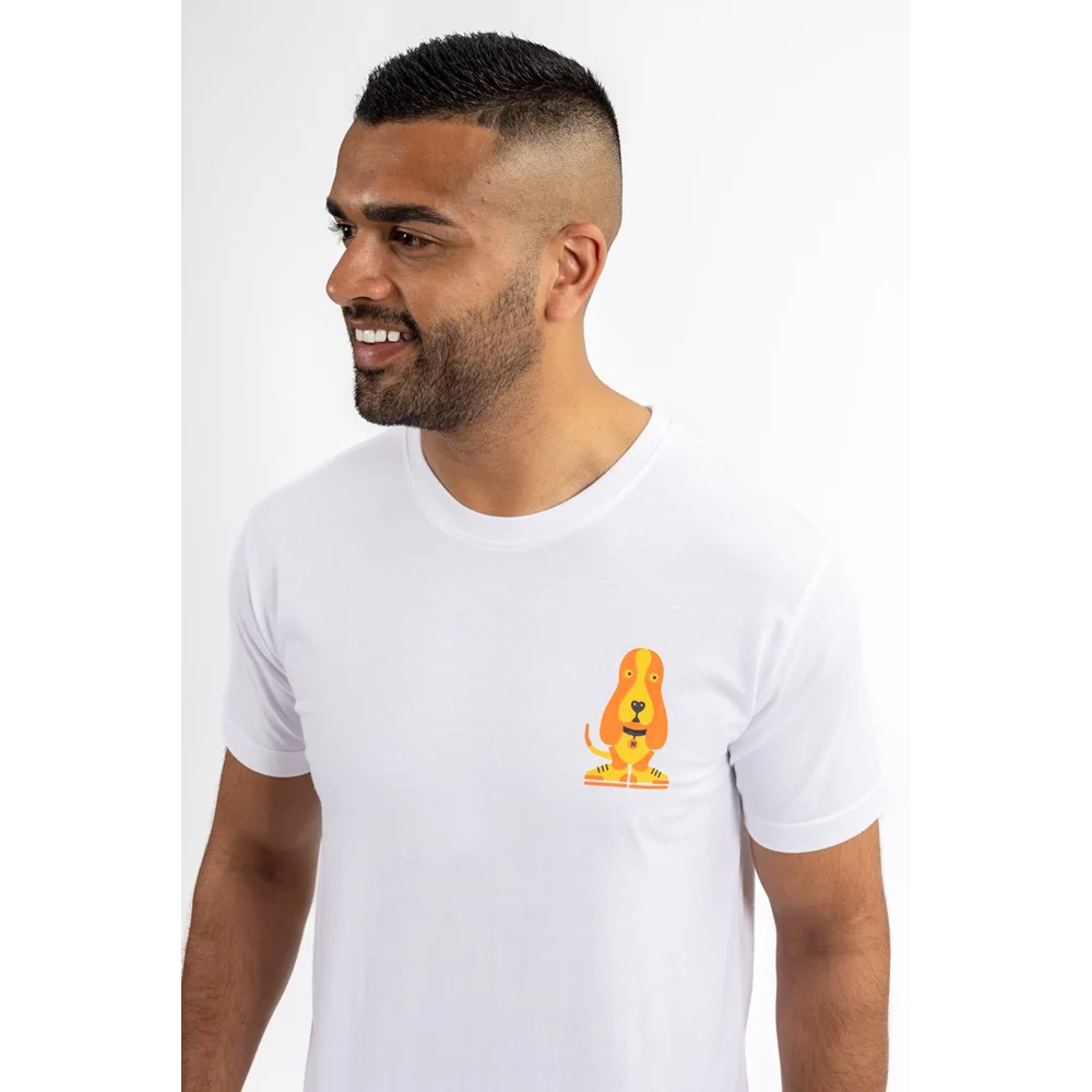 Hush Puppies Mens Modern Basset Tee