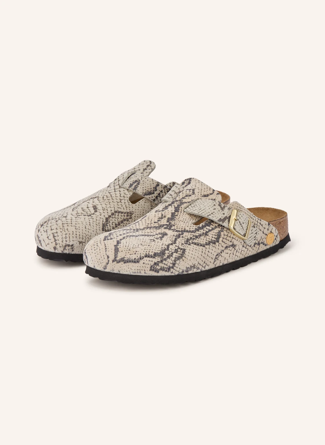 BIRKENSTOCK Pantoletten BOSTON RIVET LOGO