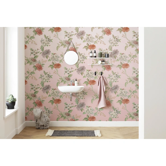 Vliestapete »Primavera«, Breite 400 cm, seidenmatt