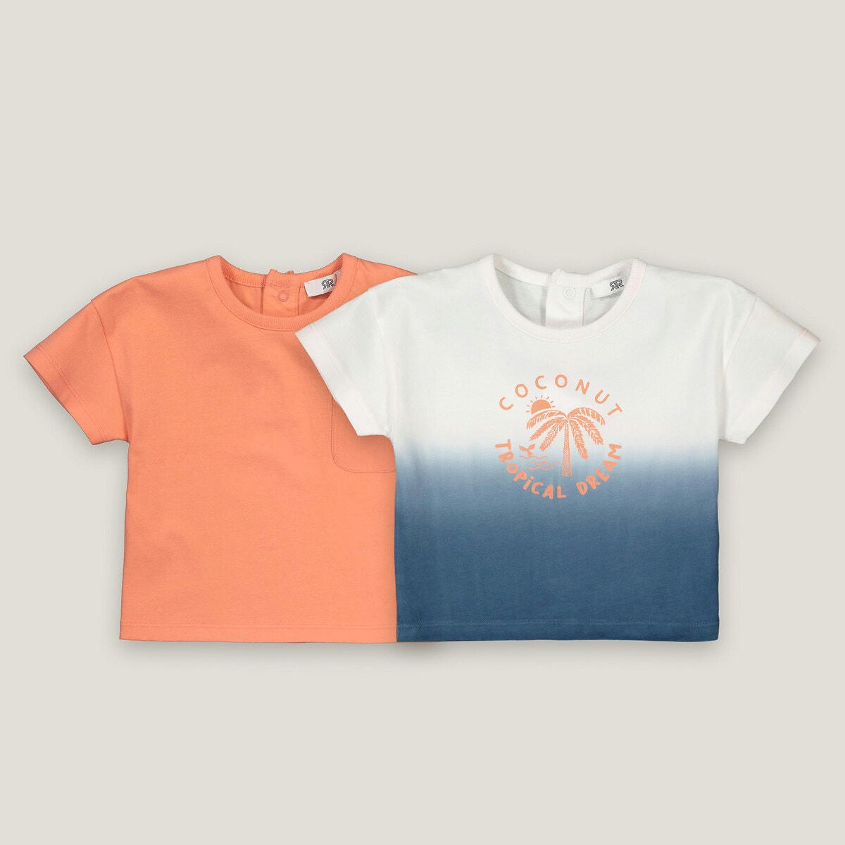 Lot de 2 T-shirts manches courtes