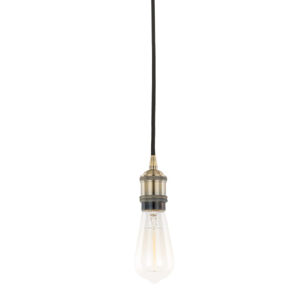Lampa wisząca mosiądz Classo 1xE27x40W wym: 150x10x10 cm Italux