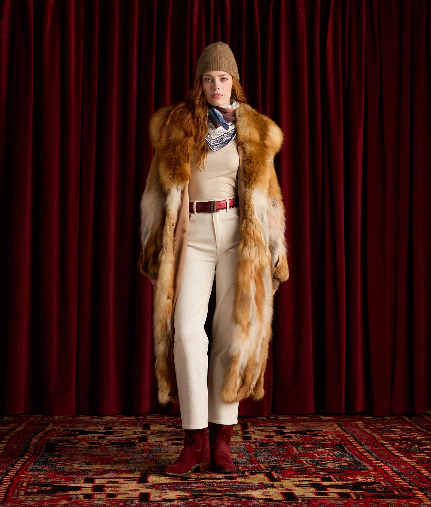 Lorelai Fur Coat - Natural