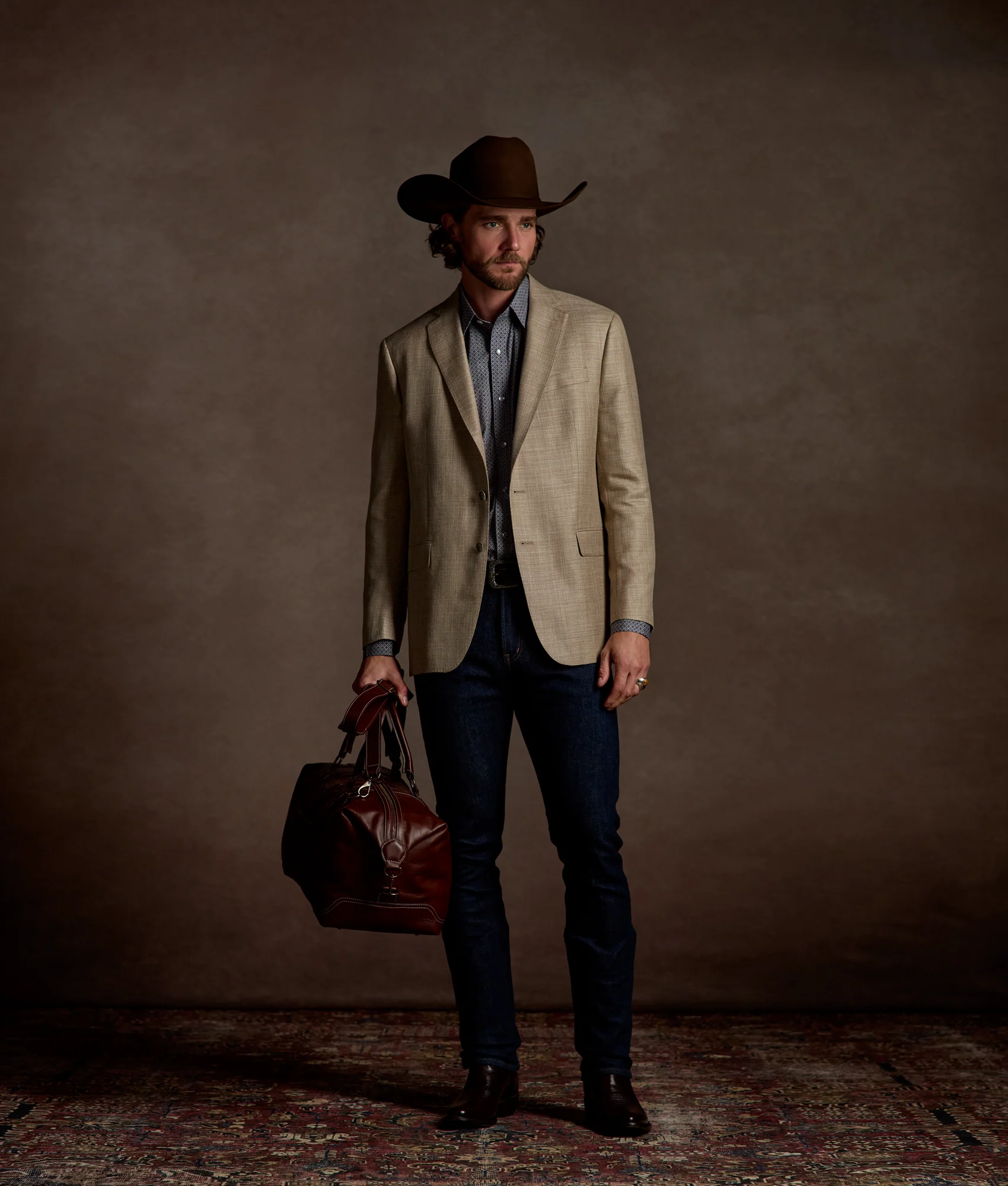 Lucchese Sport Coat - Tan