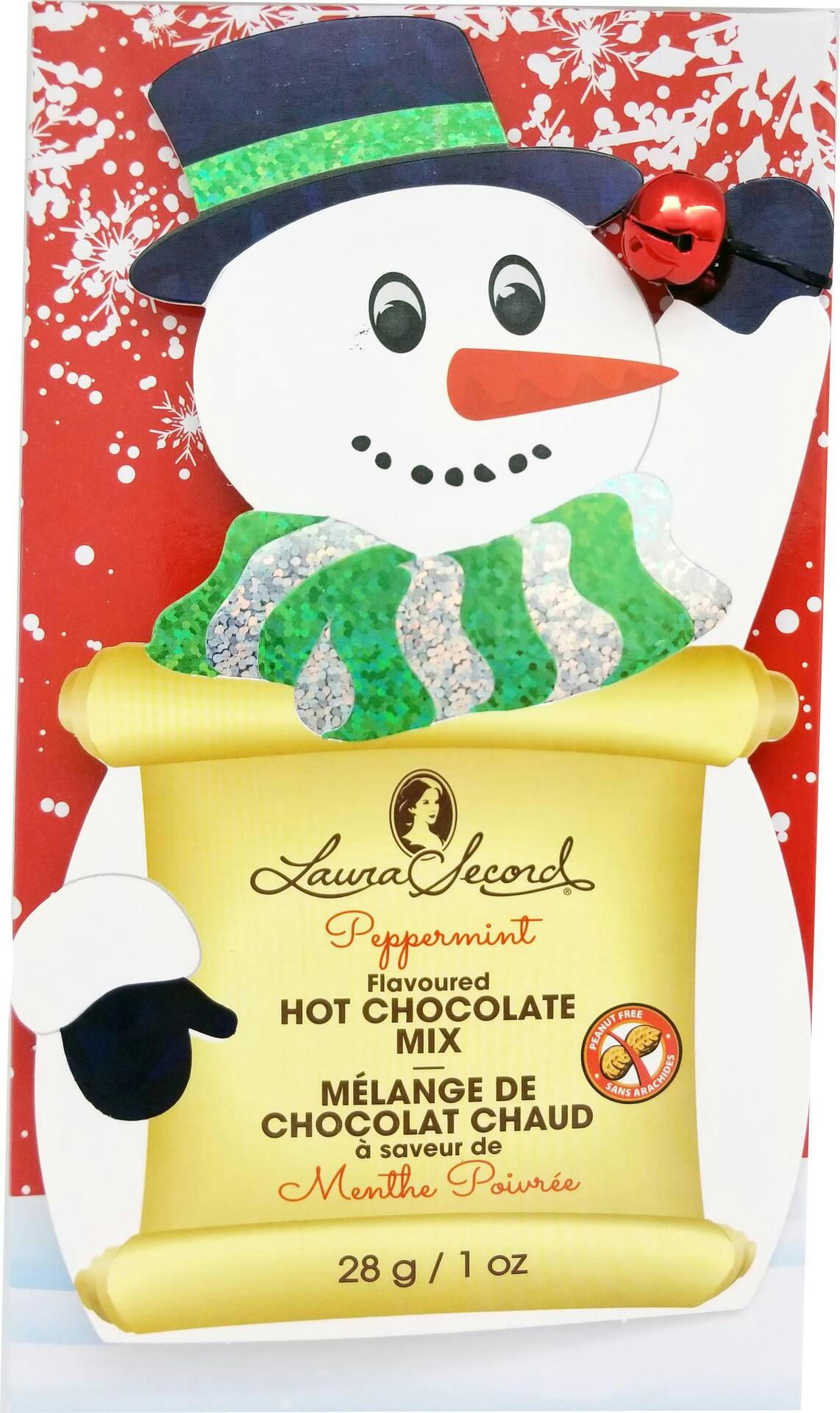 Laura Secord Holiday Hot Chocolate Mix, Assorted Flavours, 28-g