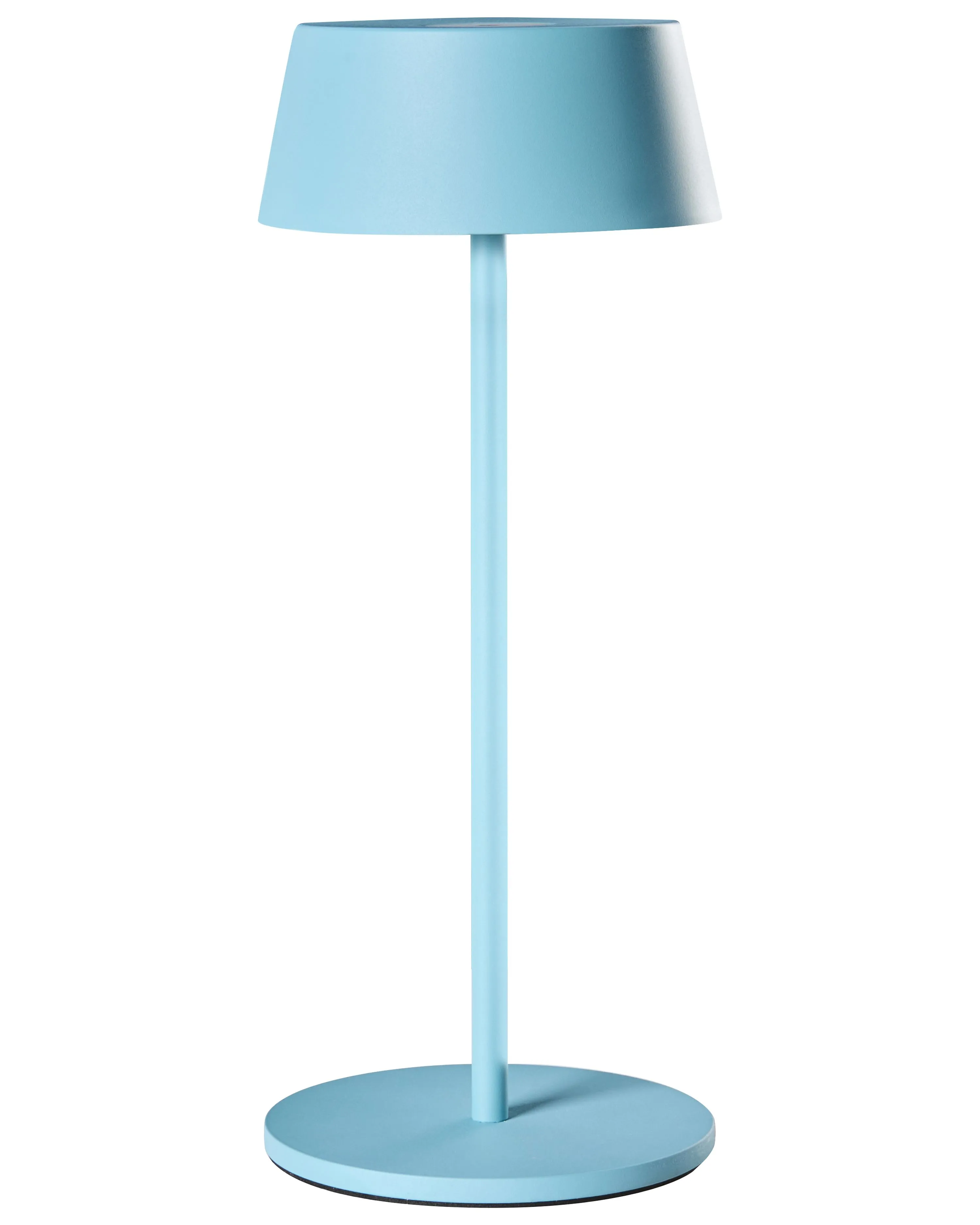 Wireless LED Table Lamp GUDER with Dimmer Metal Blue
