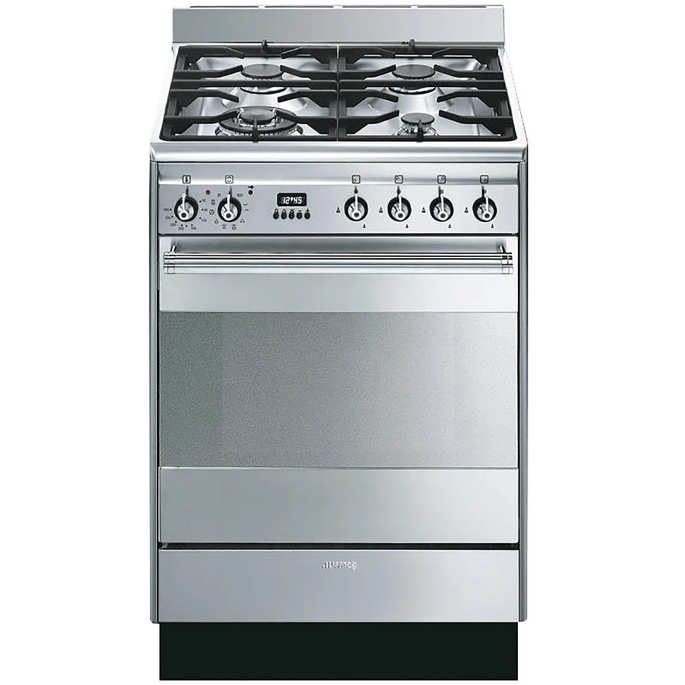 60cm Concert Dual Fuel Cooker Stainless Steel