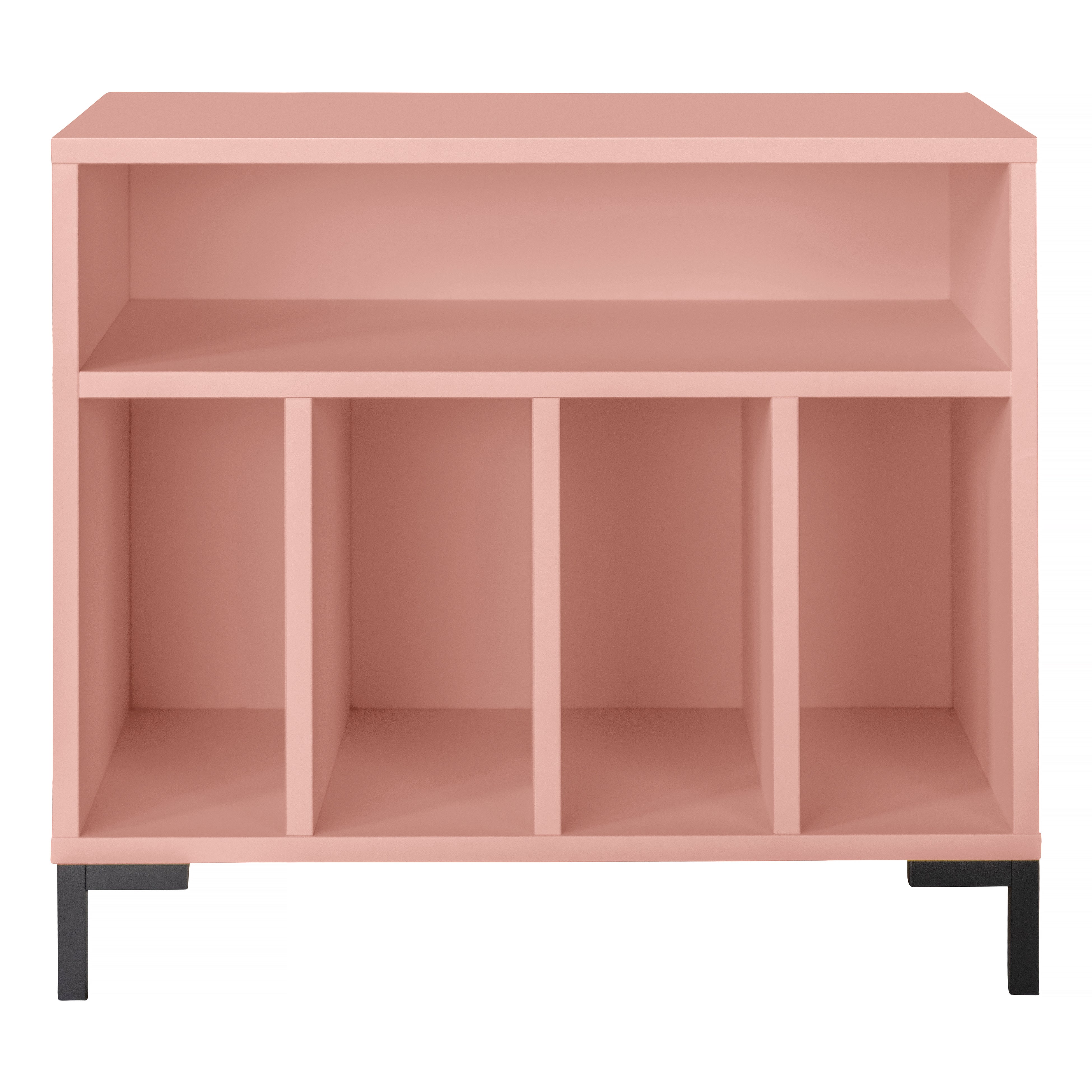 Kast voor platen roze