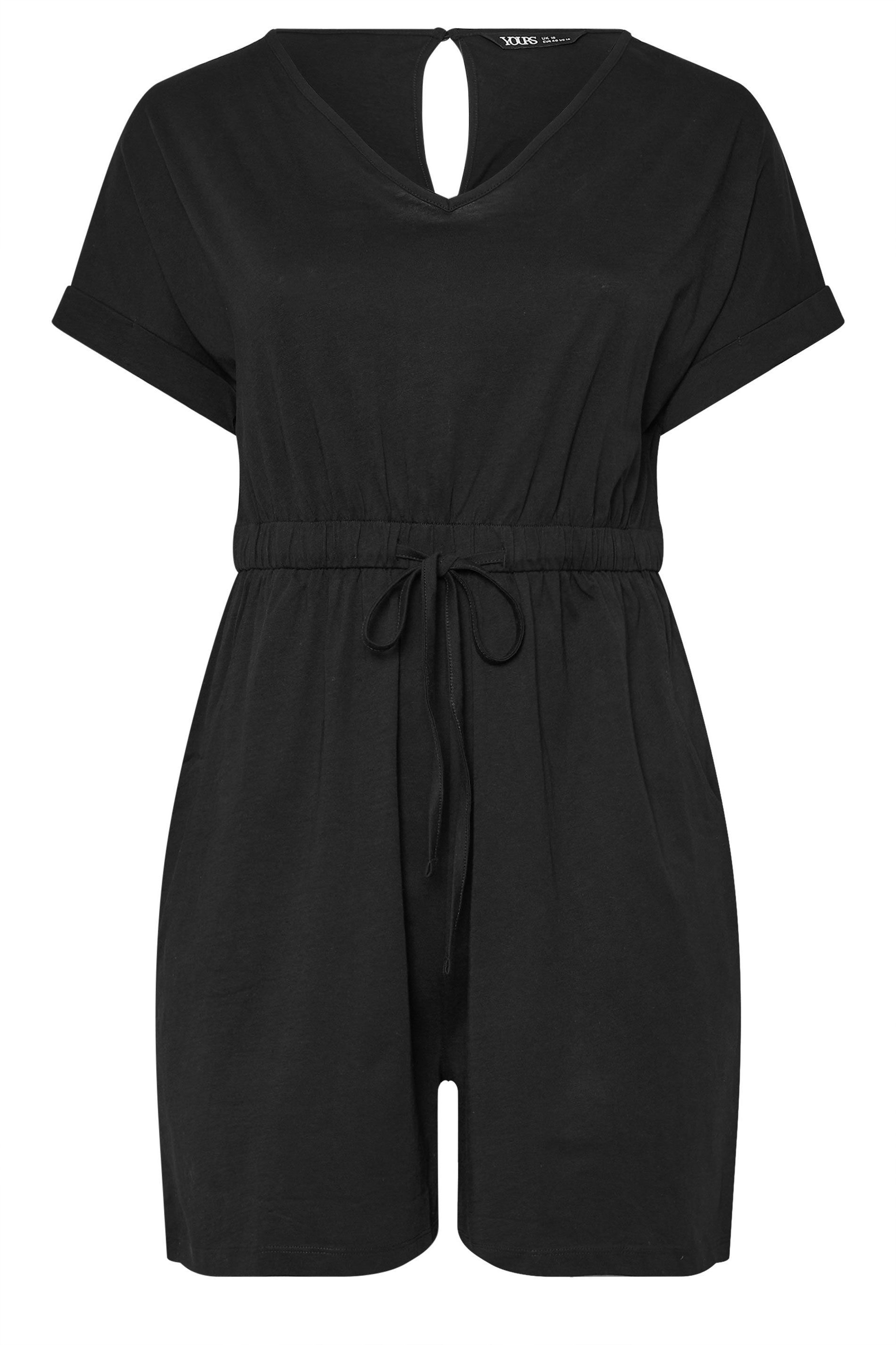 Yours Cotton Keyhole Playsuit