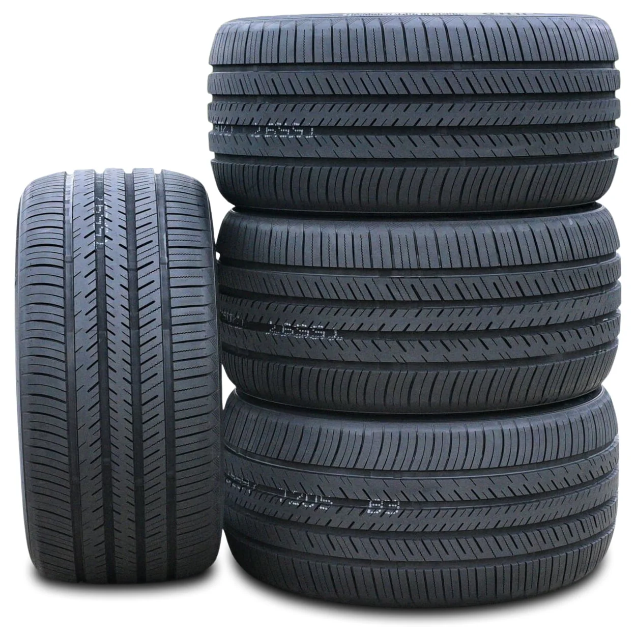 Set of 4 (four) 255/30R20 92W XL high performance full season tyres suitable for: 2016-23 Audi TTS Quattro base