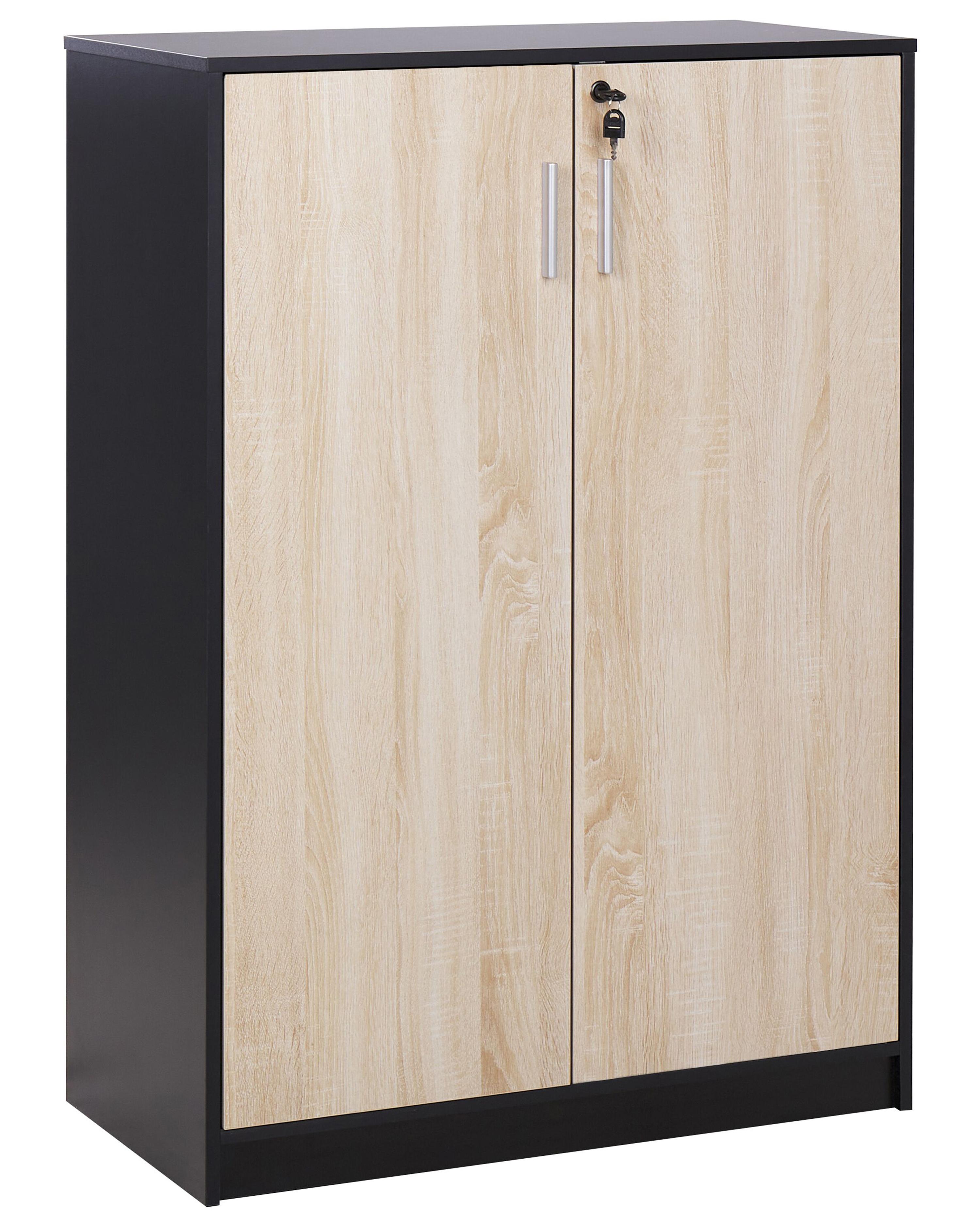 Storage Unit ZEHNA Brown/ Black
