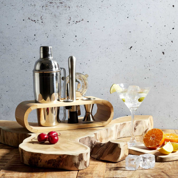 Zestaw barmański MIXOLOGY stal