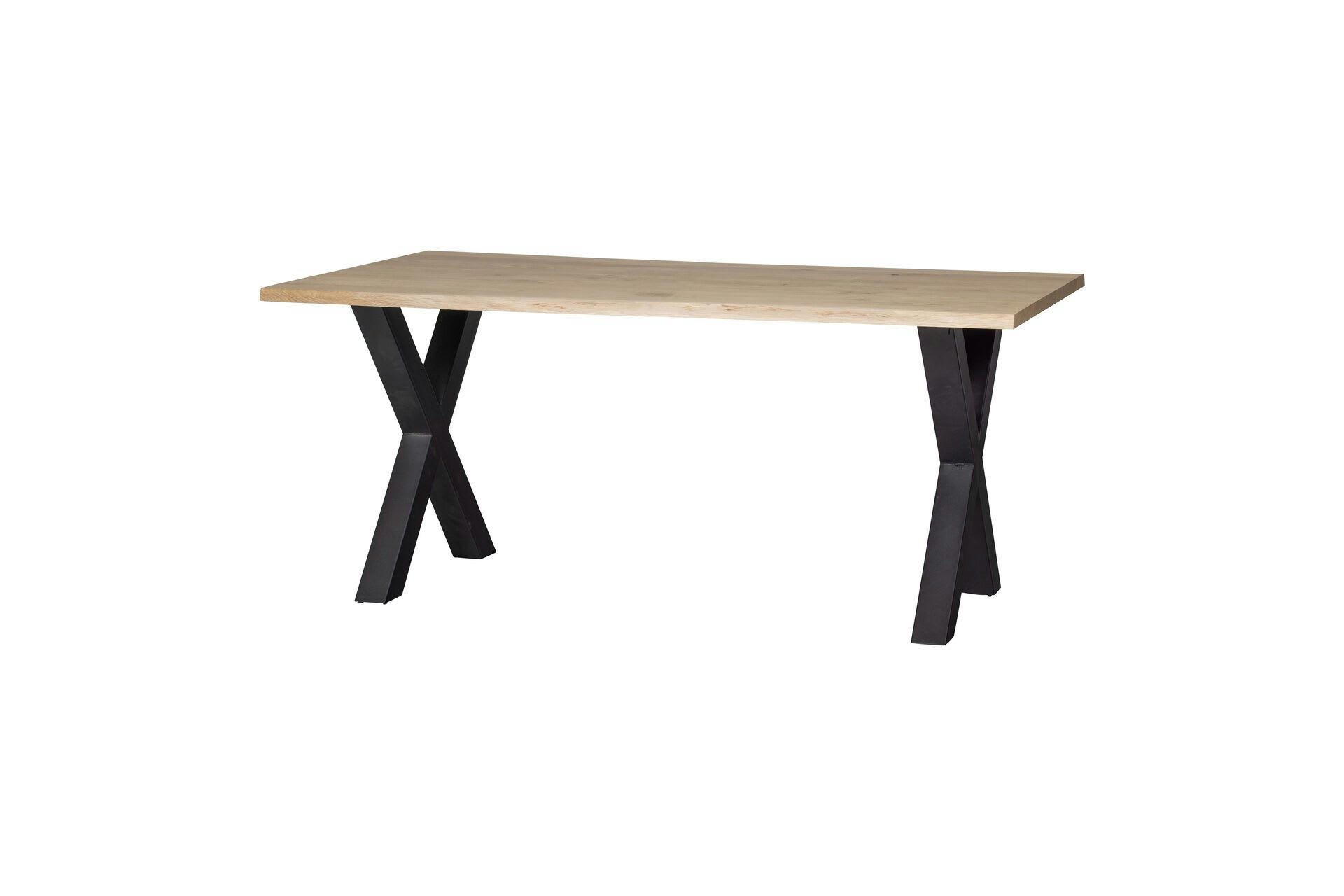 TABLO - Table 180x90 en chêne massif beige