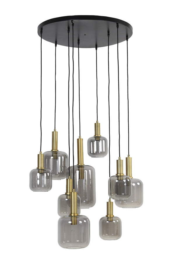Light & Living hanglamp LEKAR - brons - Ø83.5x79.5cm