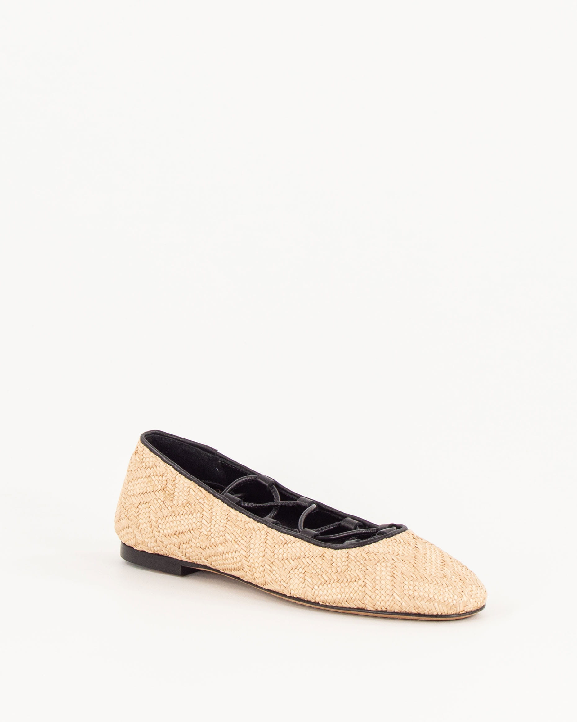 Ballerines Pina raffia