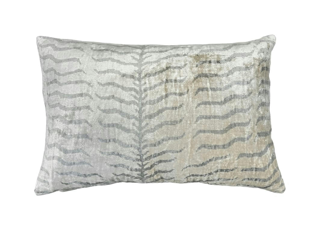 - Housse de coussin imprimé zébra  40x60 noir