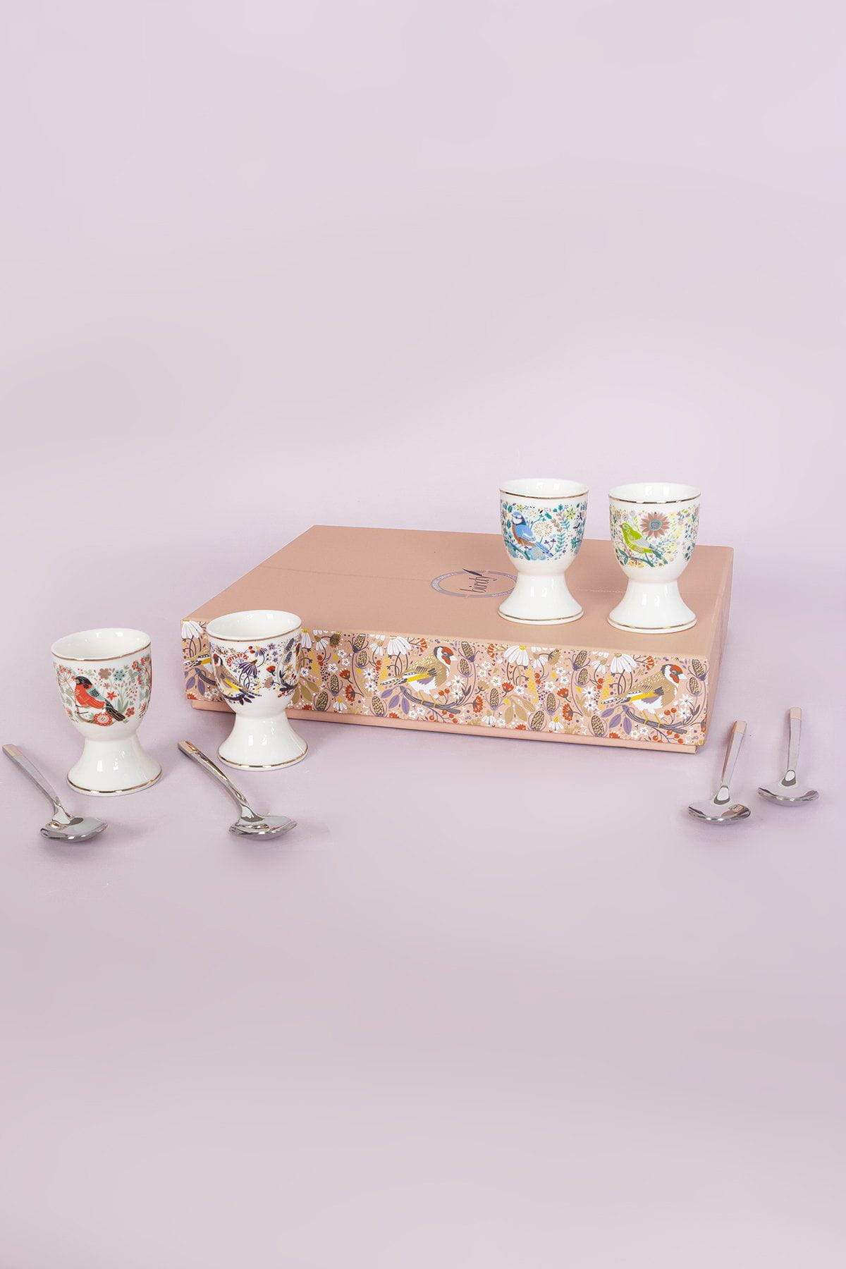 Birdy Set of 4 Egg Cups