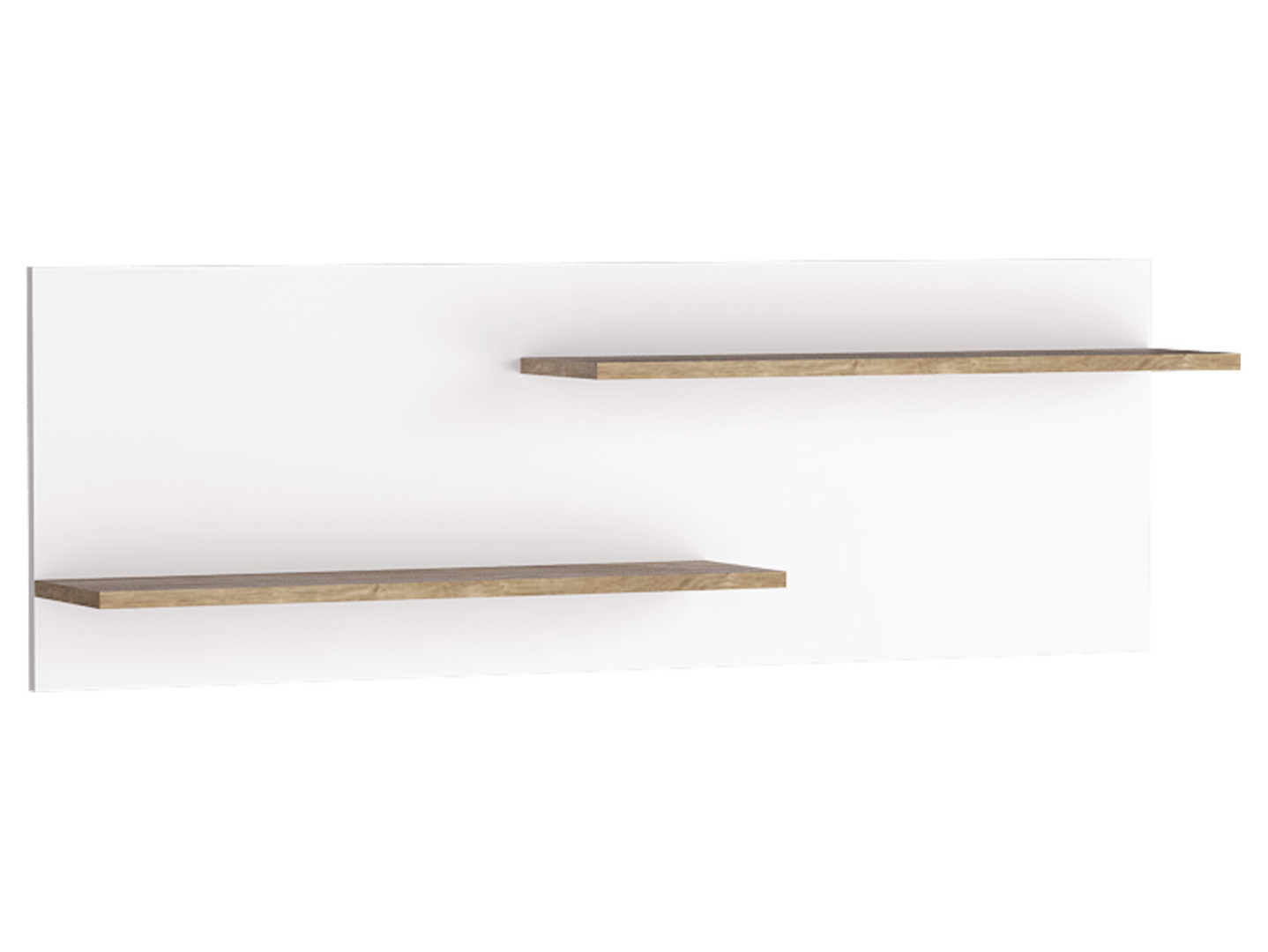 Półka ścienna Livinio L-11 120 cm biały połysk