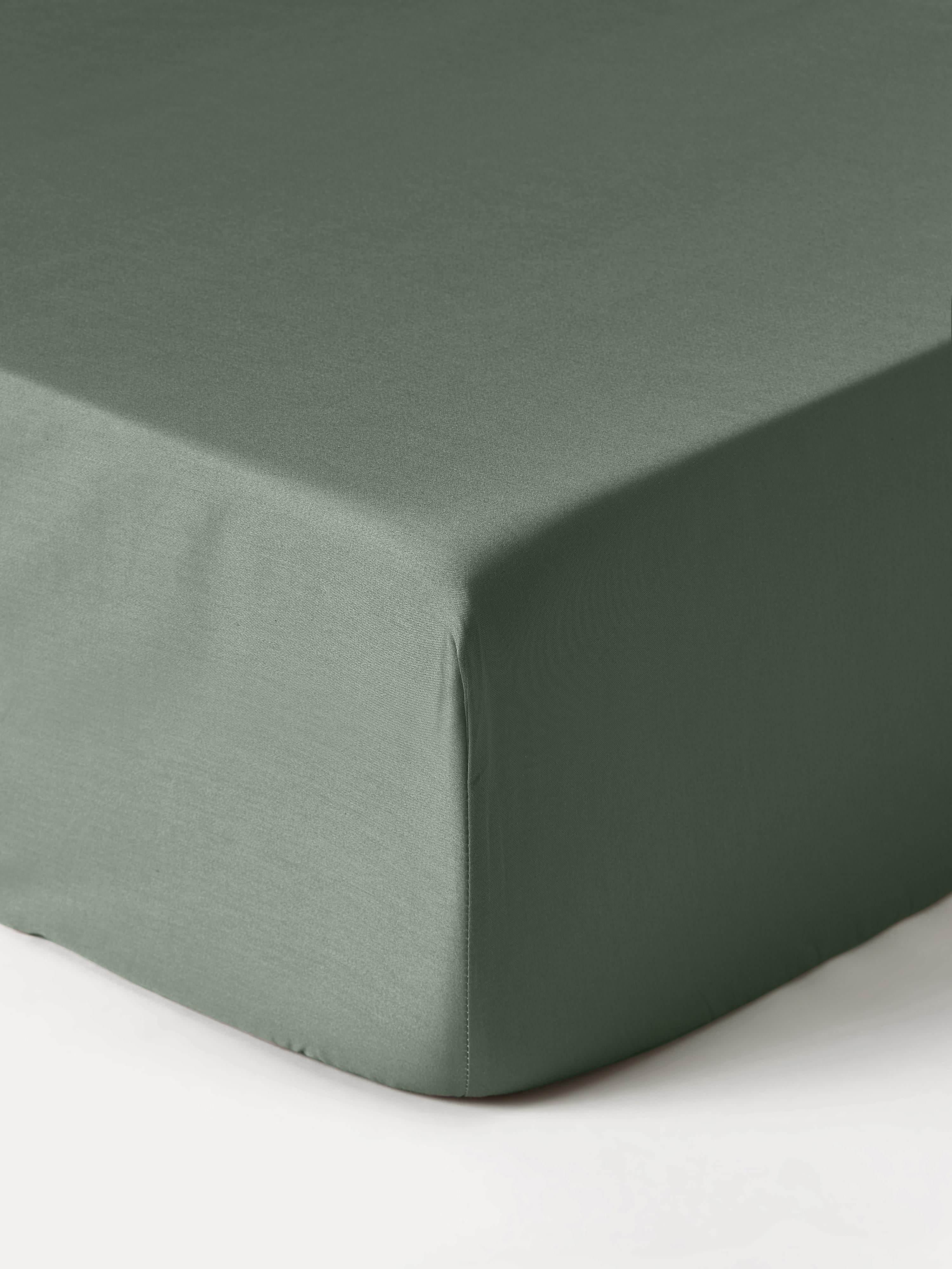 Spannbettlaken Premium, Baumwollsatin