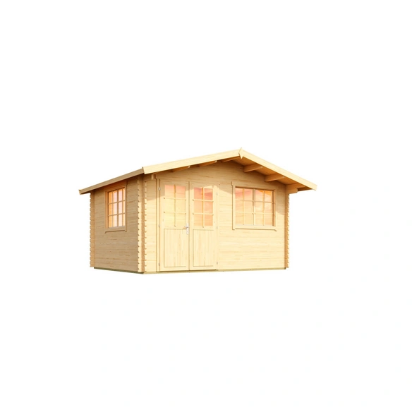 Gartenhaus »401«, BxT: 444,6 x 390 cm (Außenmaße), Wandstärke: 40 mm
