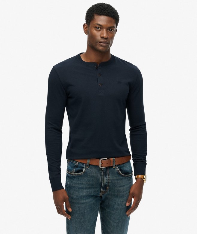 Classic Essential Henley Top