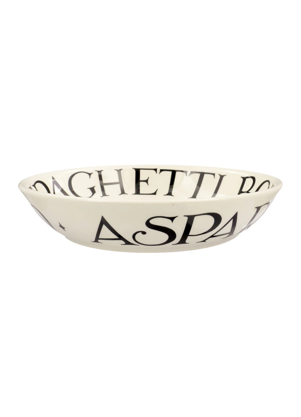 Black Toast Medium Pasta Bowl - Set of 4