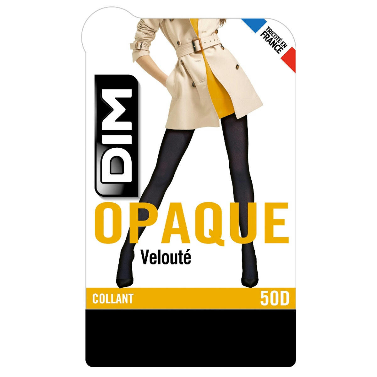 Collant opaque velouté 50 deniers