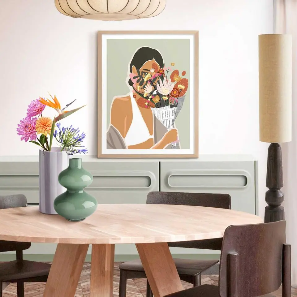 Wissellijst hout Poster 40x50 beuken - 40 x 50 - Beuken