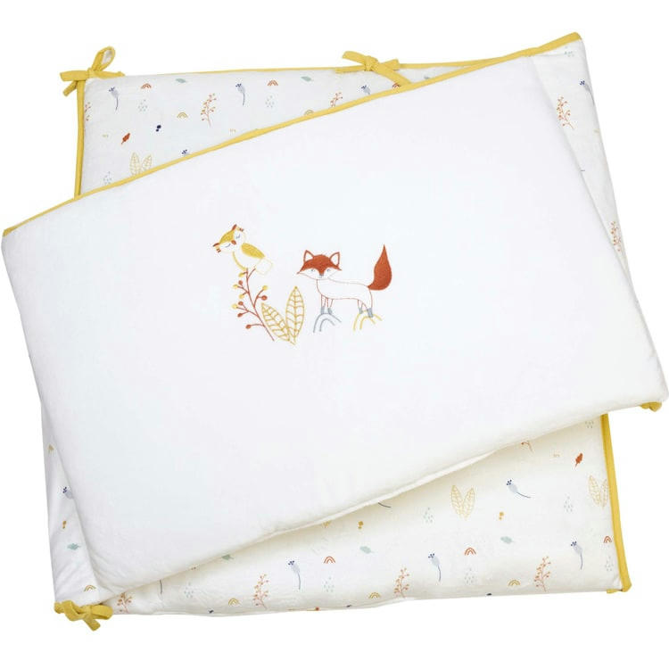 - Tour de lit réversible Cache-cache en forêt